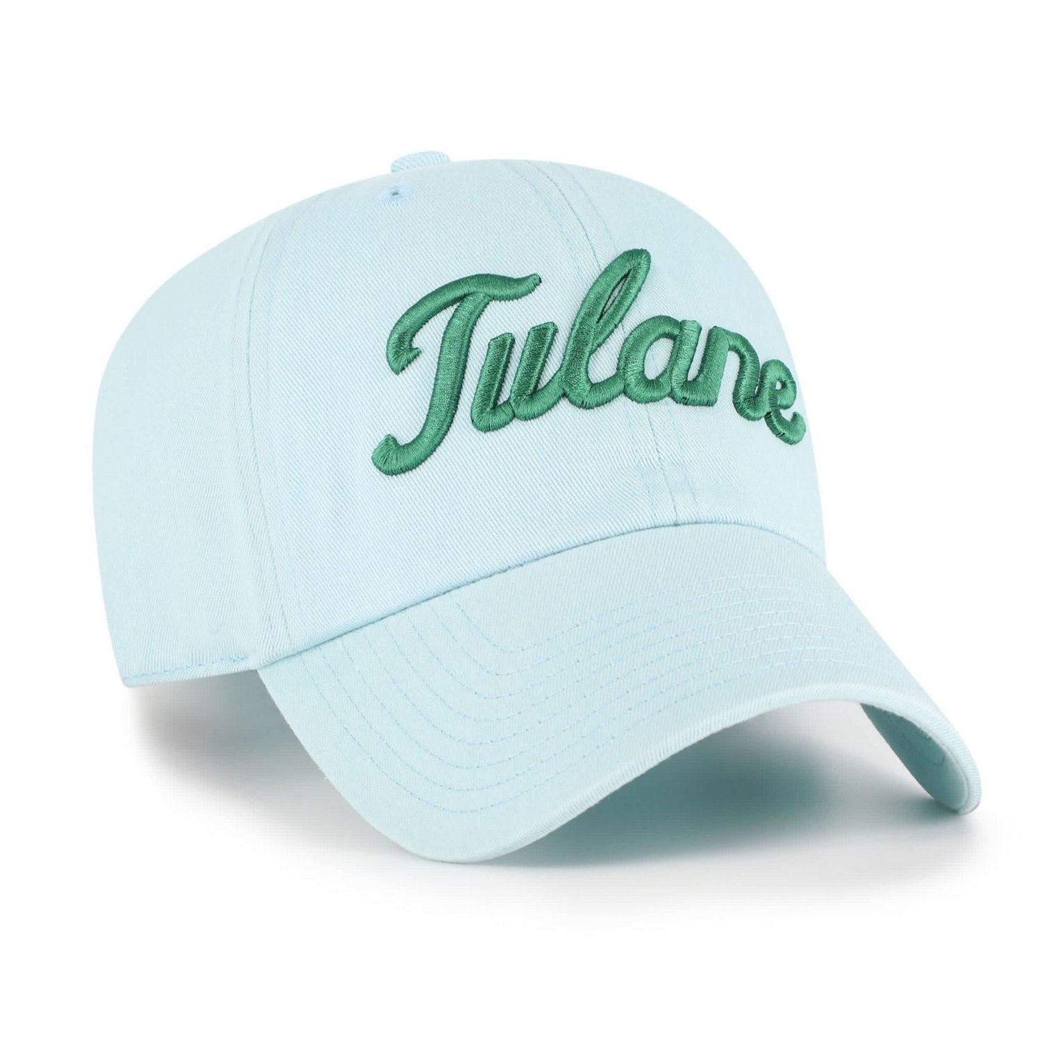 '47 Powder Tulane Green Wave Vault Clean Up Adjustable Hat - view number 2