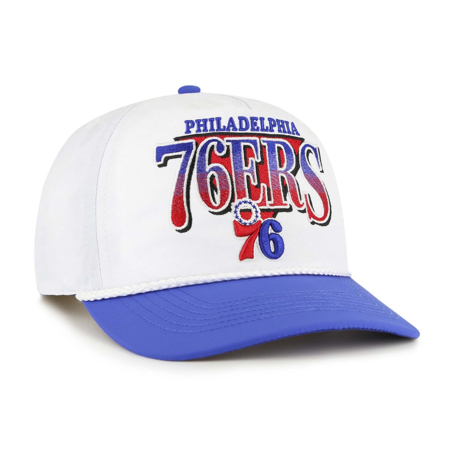 '47 Royal Philadelphia 76ers Tribute Two-Tone Hitch Adjustable Hat - view number 2