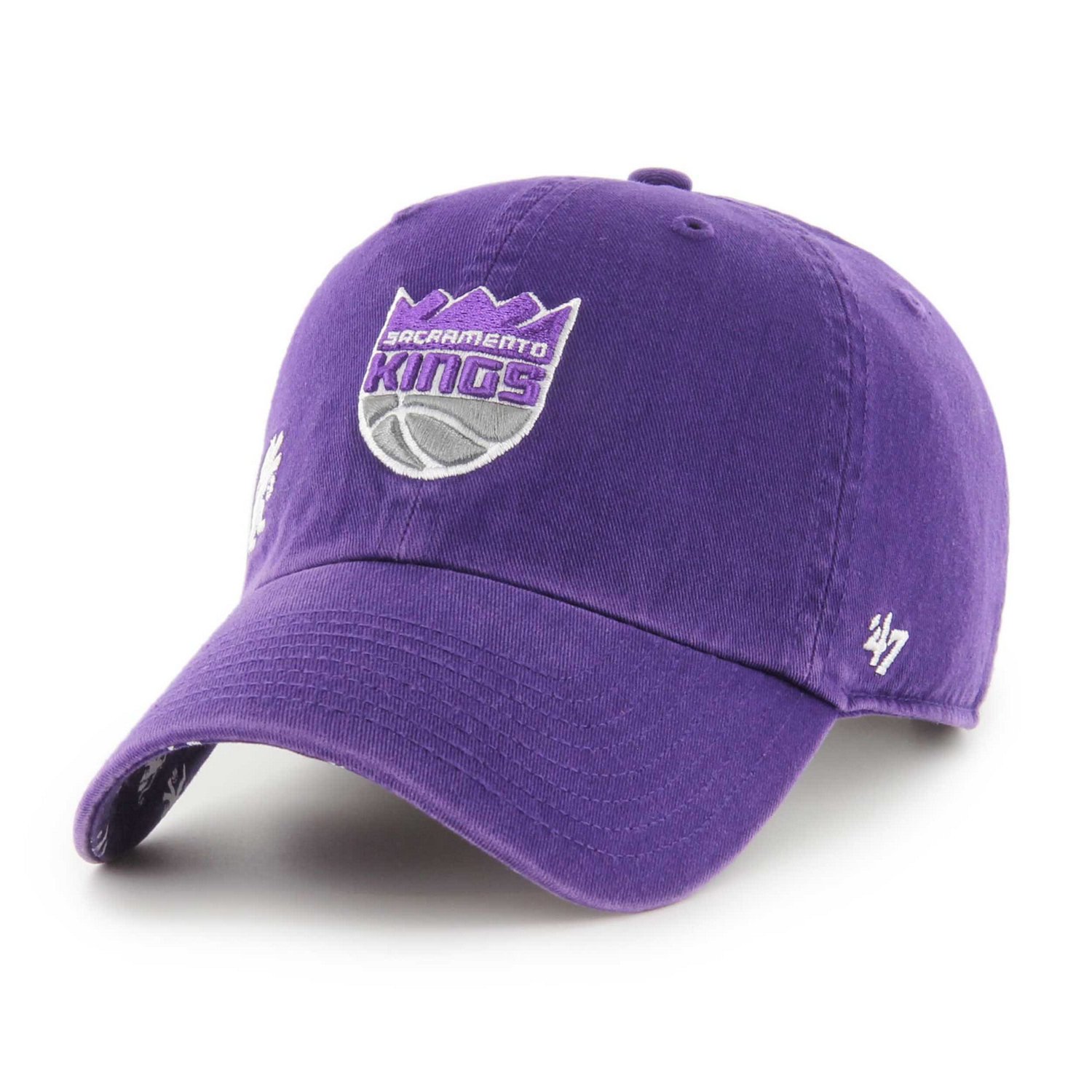 '47 Sacramento Kings Confetti Undervisor Clean Up Adjustable Hat - view number 2