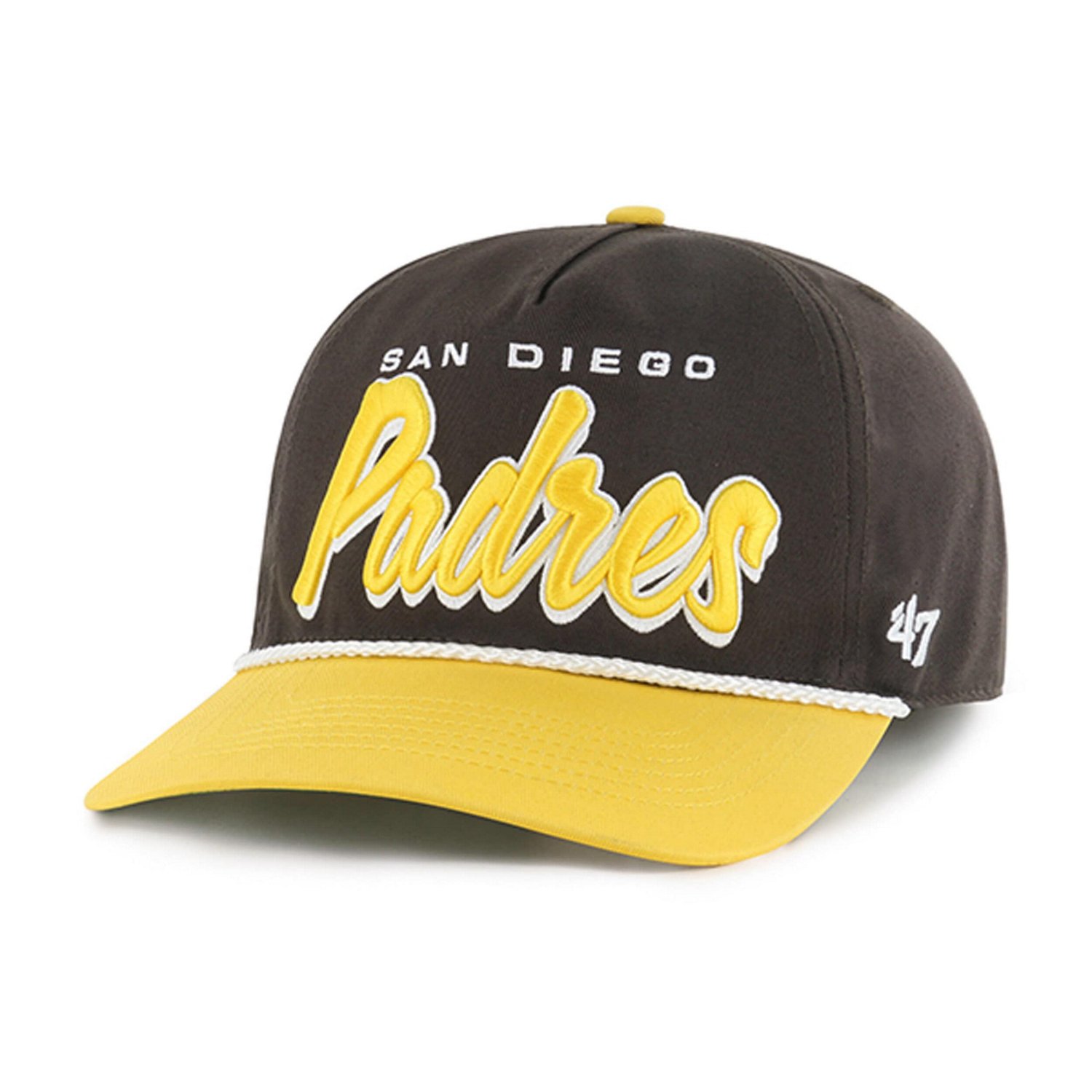 '47 San Diego Padres Dropshadow Rope Hitch Adjustable Hat - view number 2