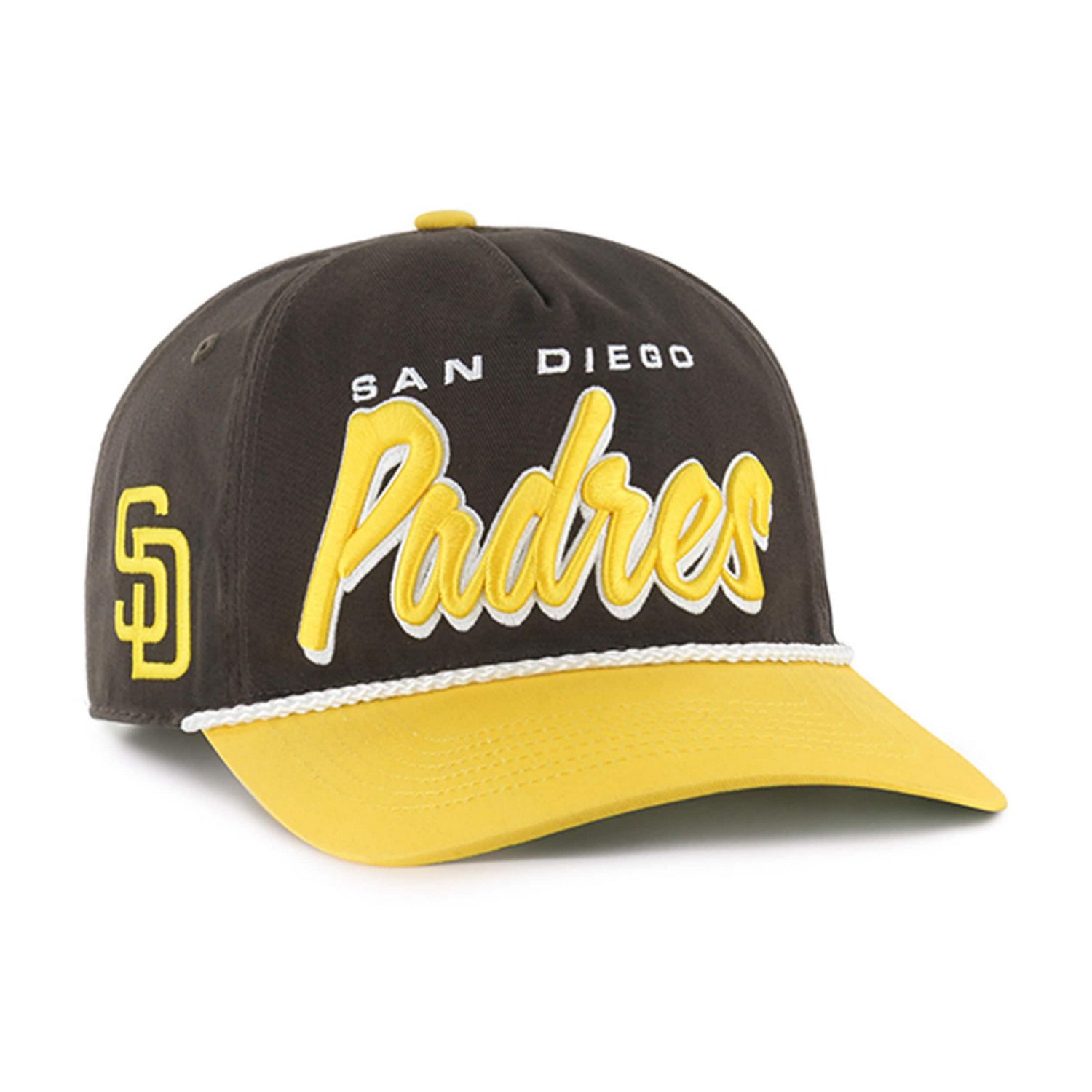 '47 San Diego Padres Dropshadow Rope Hitch Adjustable Hat - view number 1