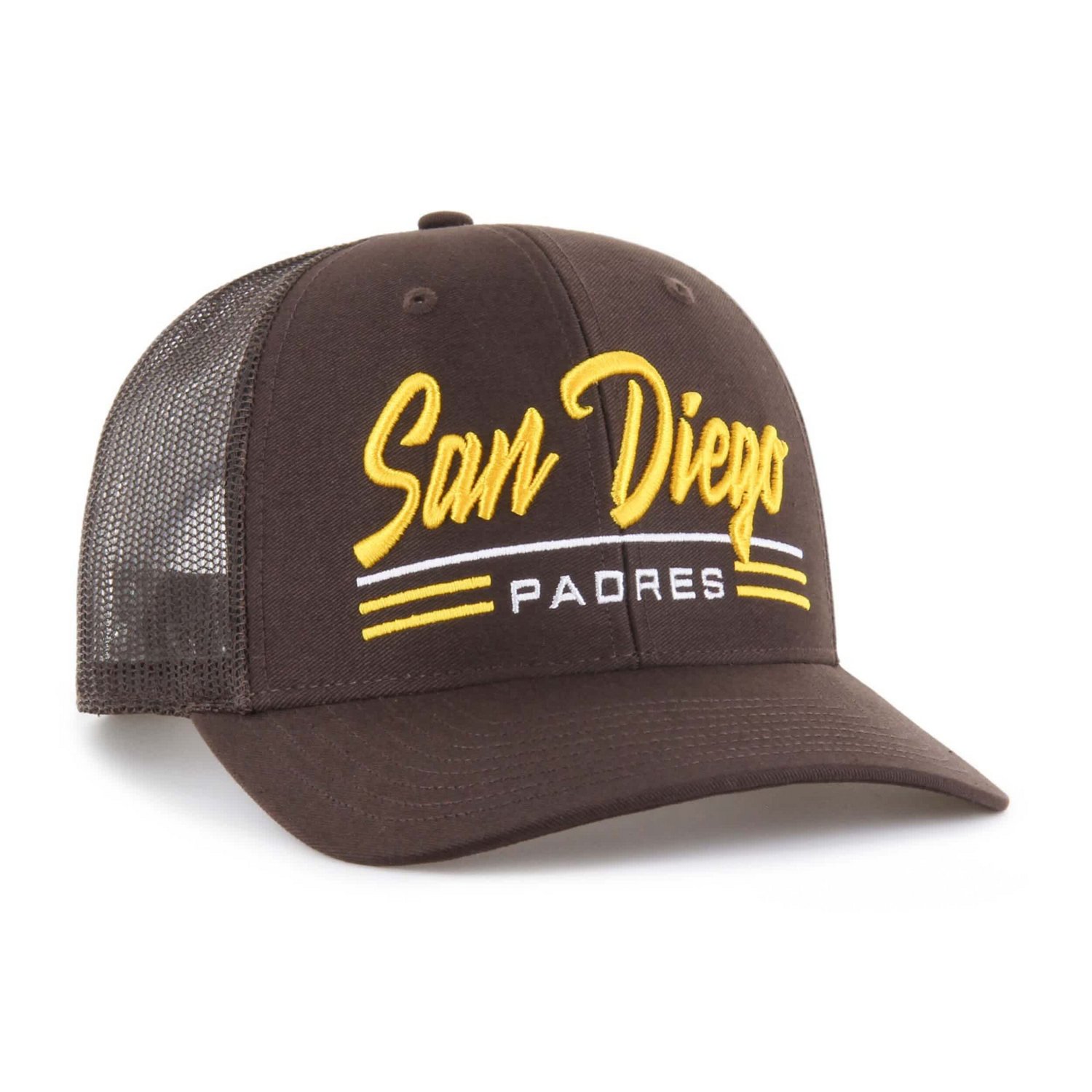 '47 San Diego Padres Garner Trucker Adjustable Hat - view number 2