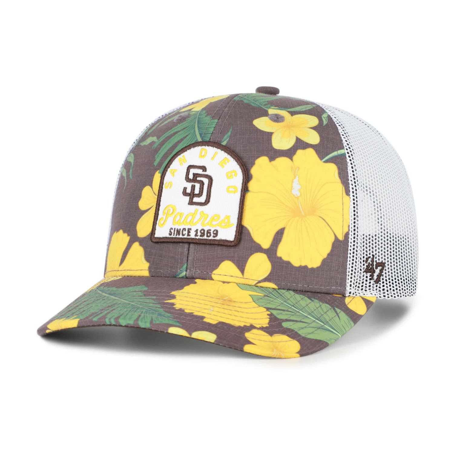 '47 San Diego Padres Tei Beachside Adjustable Trucker Hat