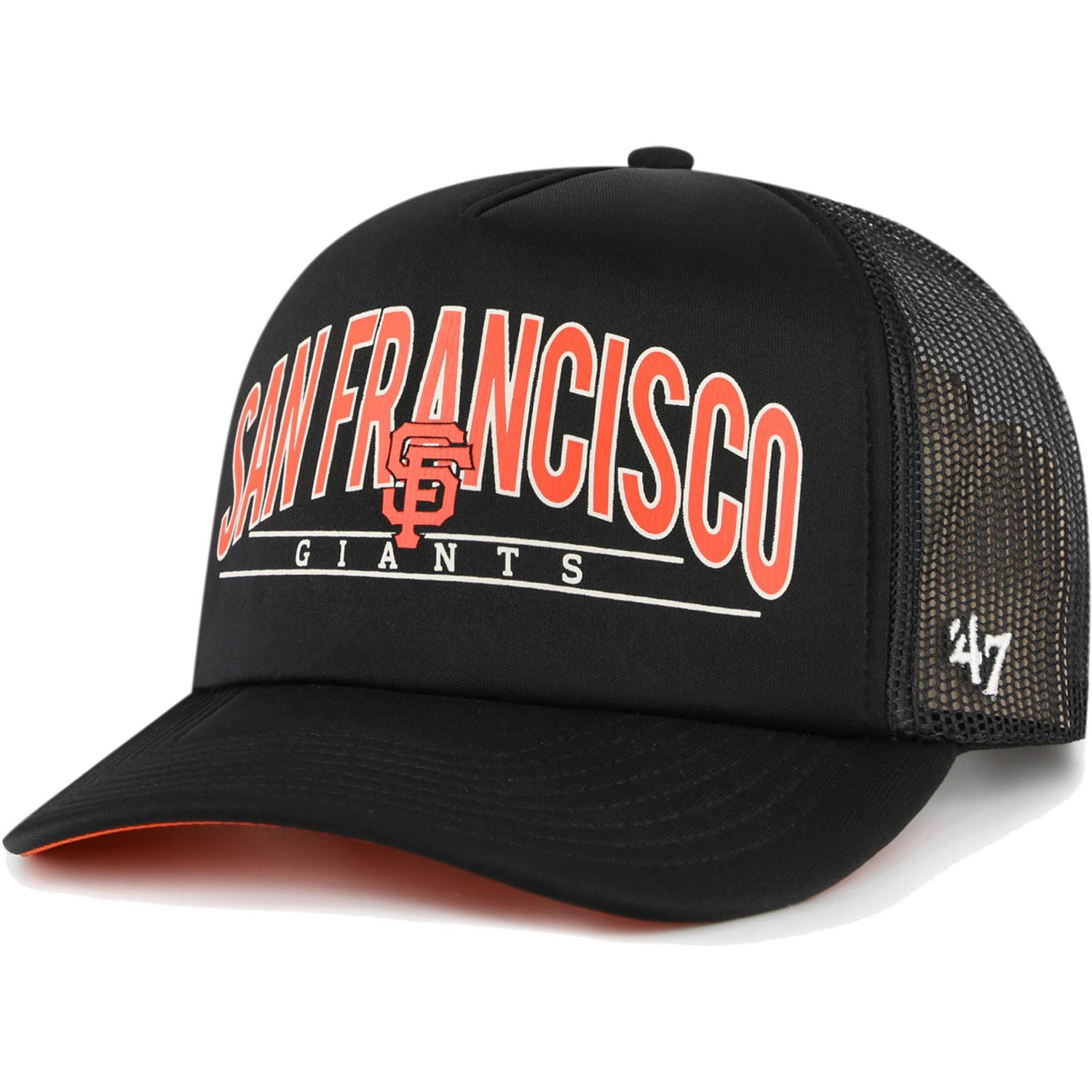'47 San Francisco Giants Backhaul Foam Trucker Snapback Hat