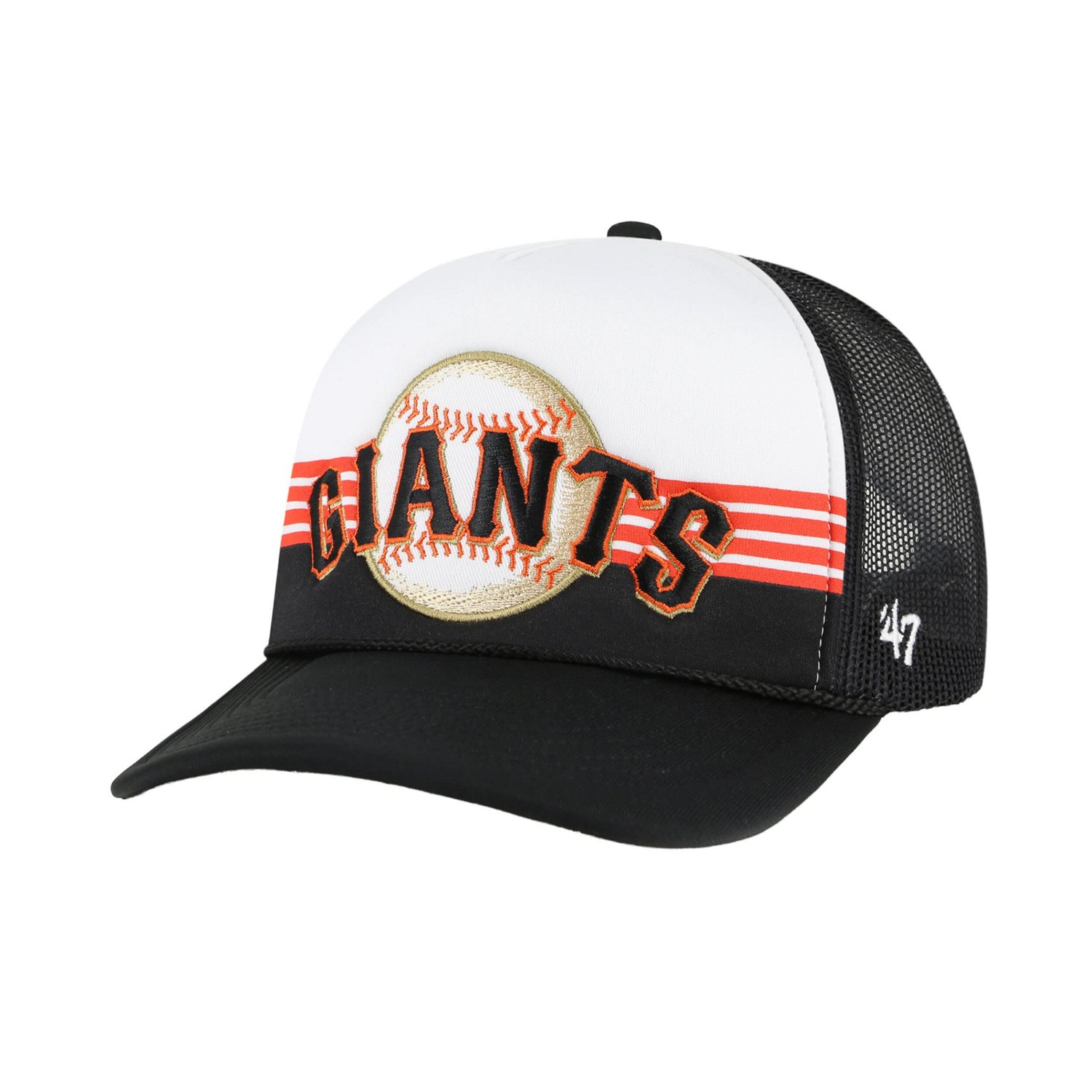 '47 San Francisco Giants Lift Off Foam Front Mesh Trucker Adjustable Hat