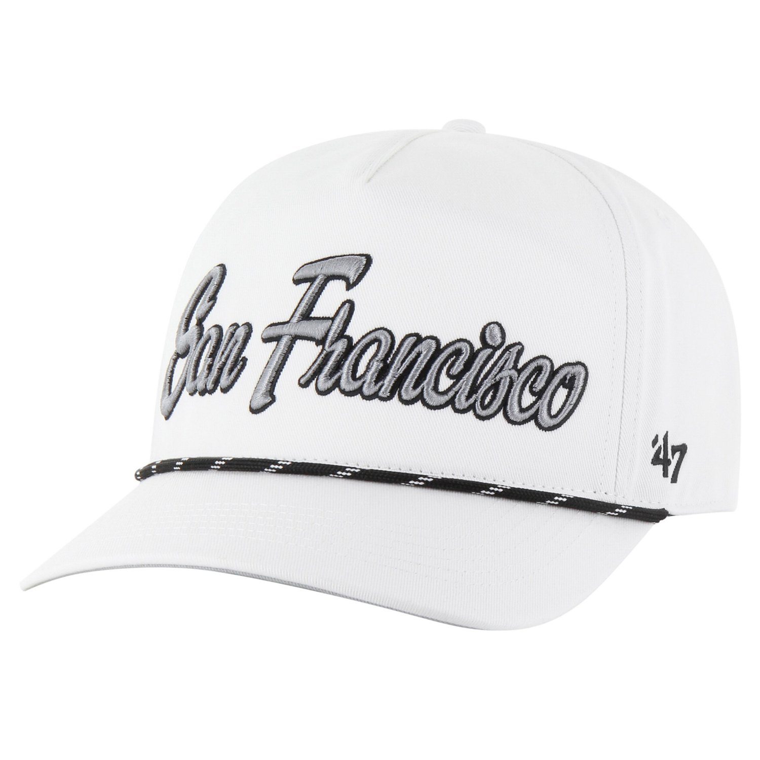 '47 San Francisco Giants Overhand Speckle Hitch Rope Adjustable Hat                                                              - view number 2