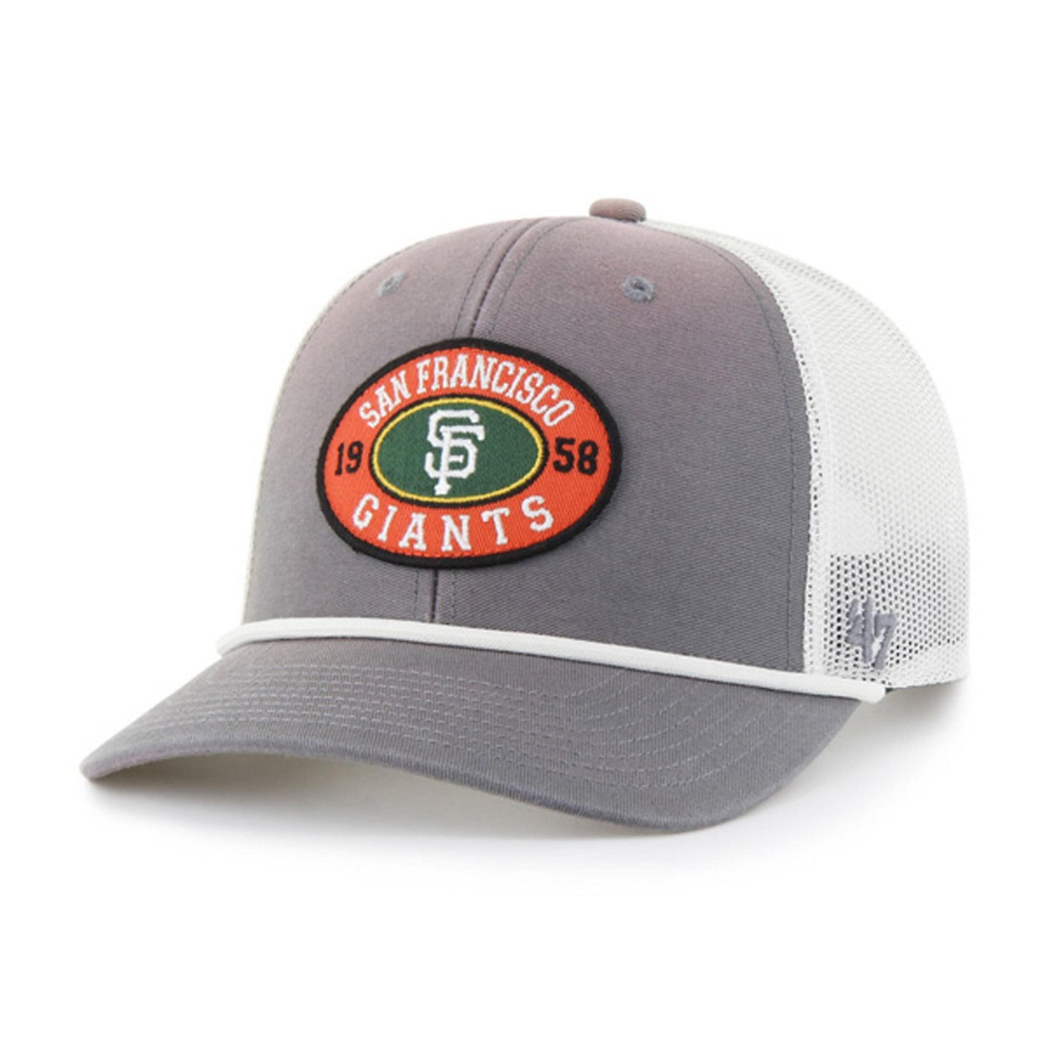 '47 San Francisco Giants Tide Sweep Rope Trucker Adjustable Hat