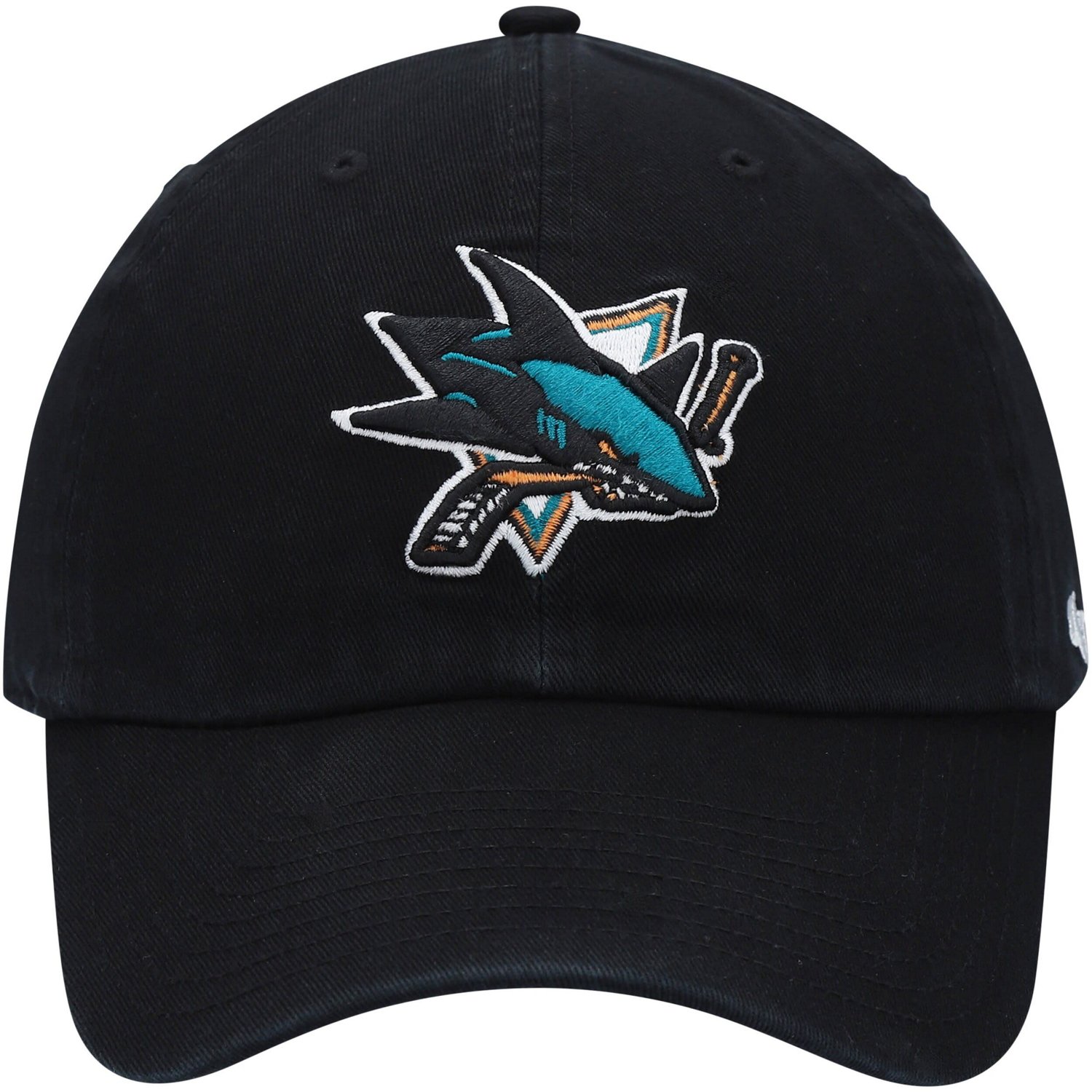 '47 San Jose Sharks Team Logo Clean Up Adjustable Hat                                                                            - view number 2