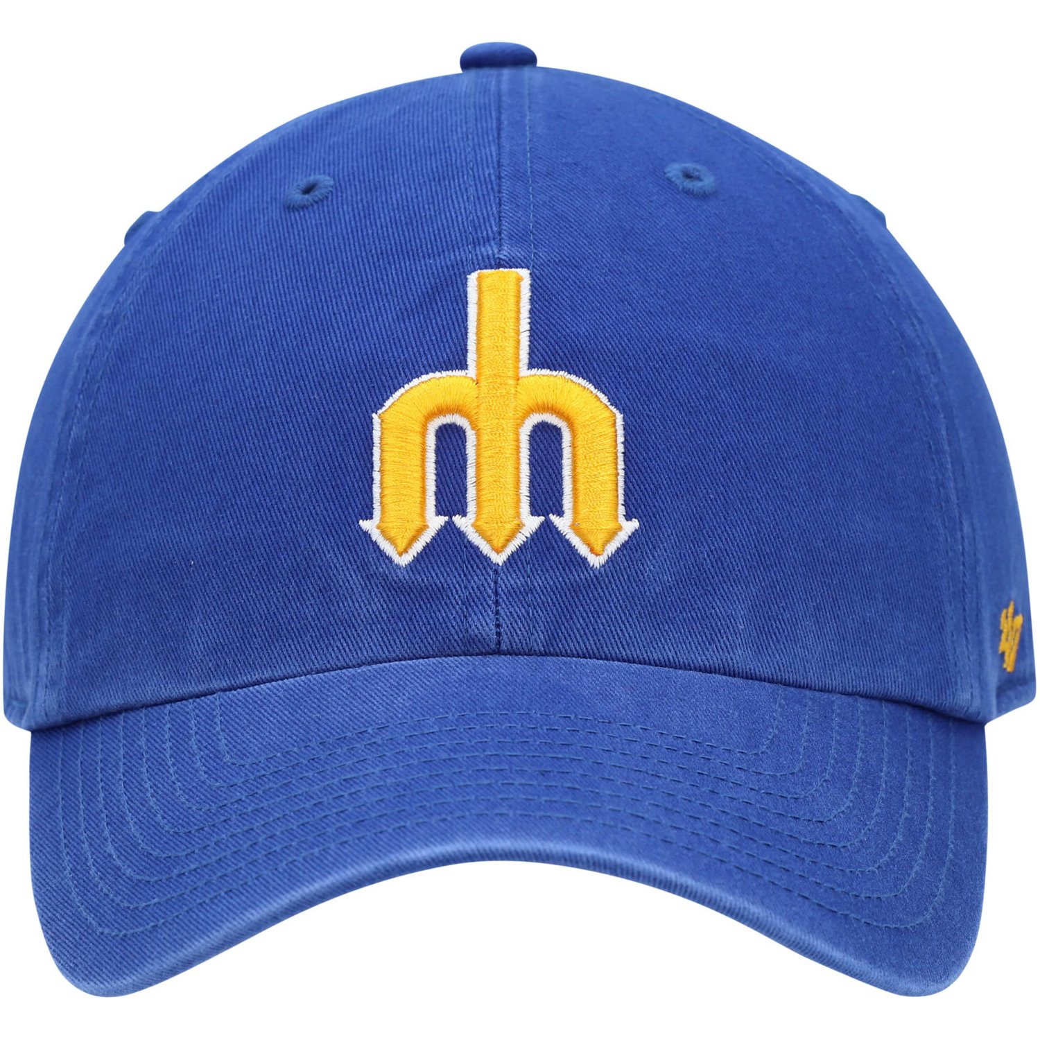 '47 Seattle Mariners 1977 Logo Cooperstown Collection Clean Up Adjustable Hat - view number 2