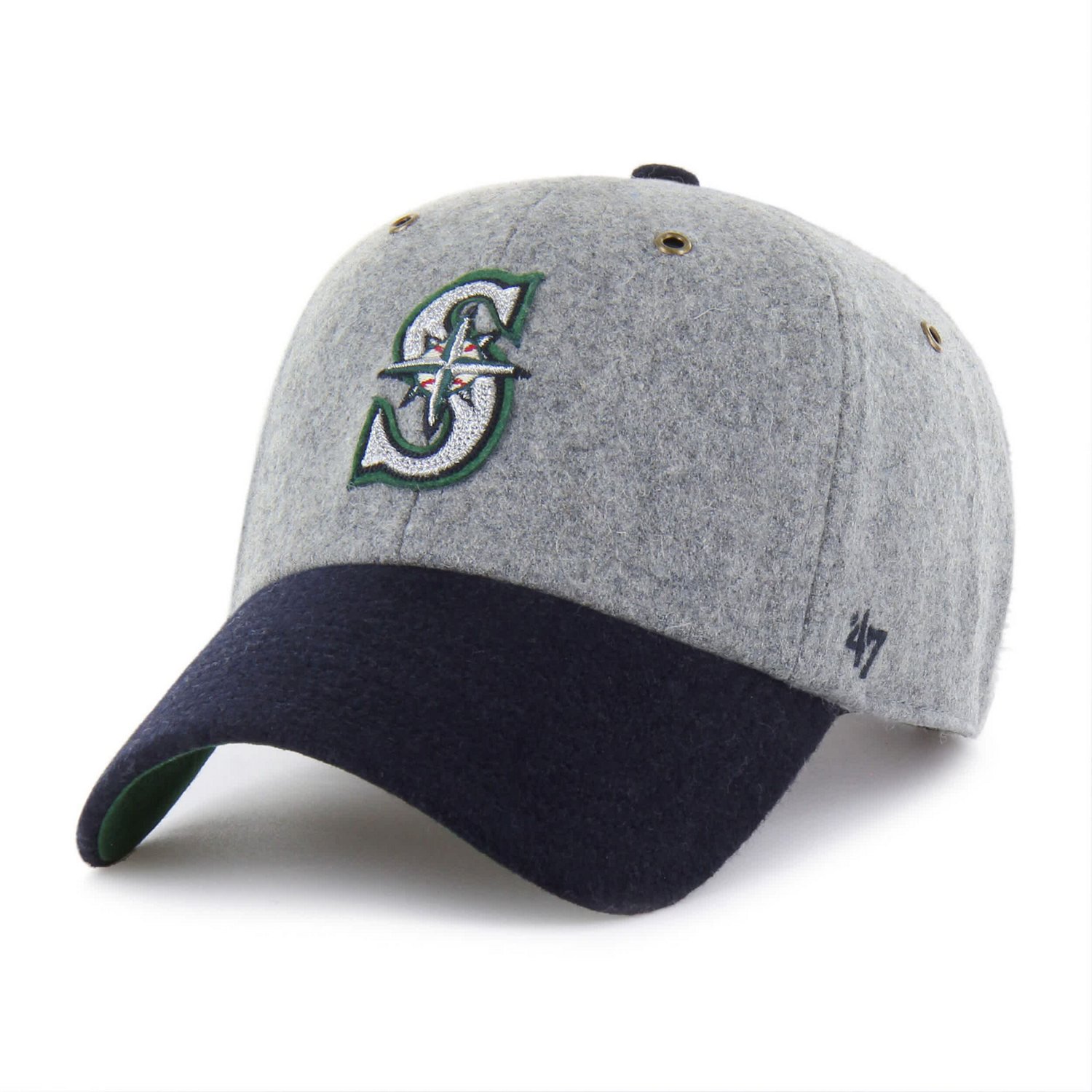 '47 Seattle Mariners Golden Age Wool Clean Up Adjustable Hat - view number 1