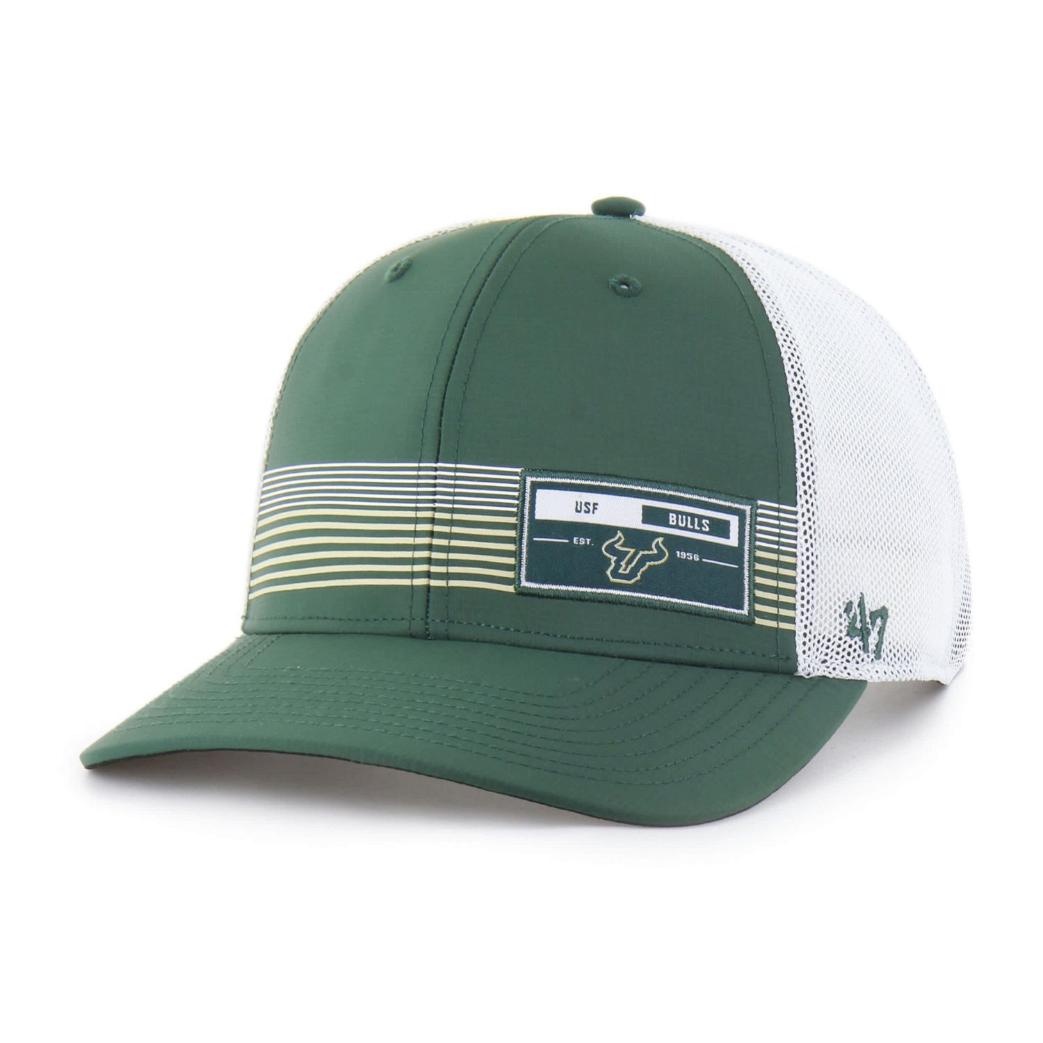 '47 South Florida Bulls Rangefinder brrr Trucker Adjustable Hat