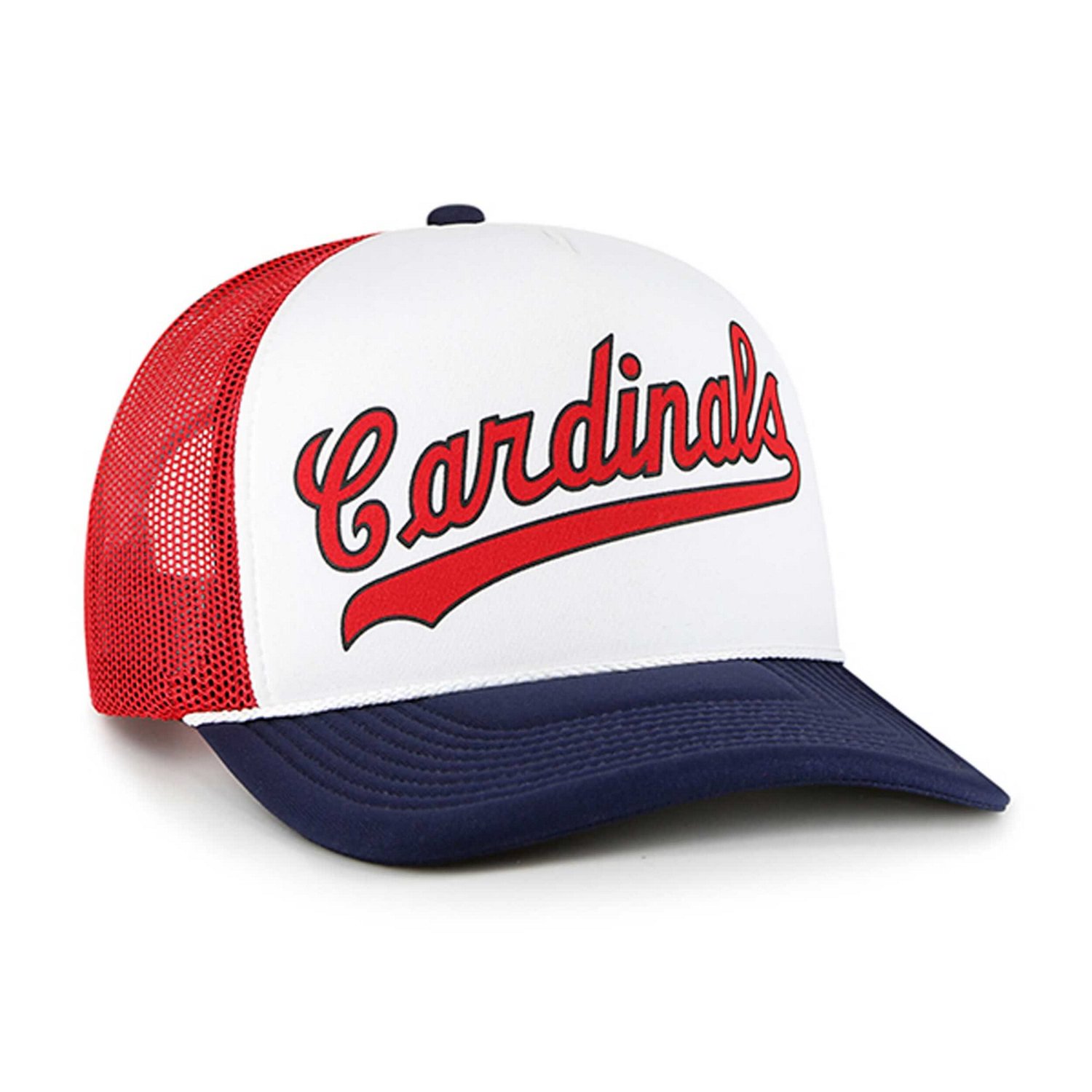 '47 St Louis Cardinals Foam Front Script Trucker Snapback Hat                                                                    - view number 2