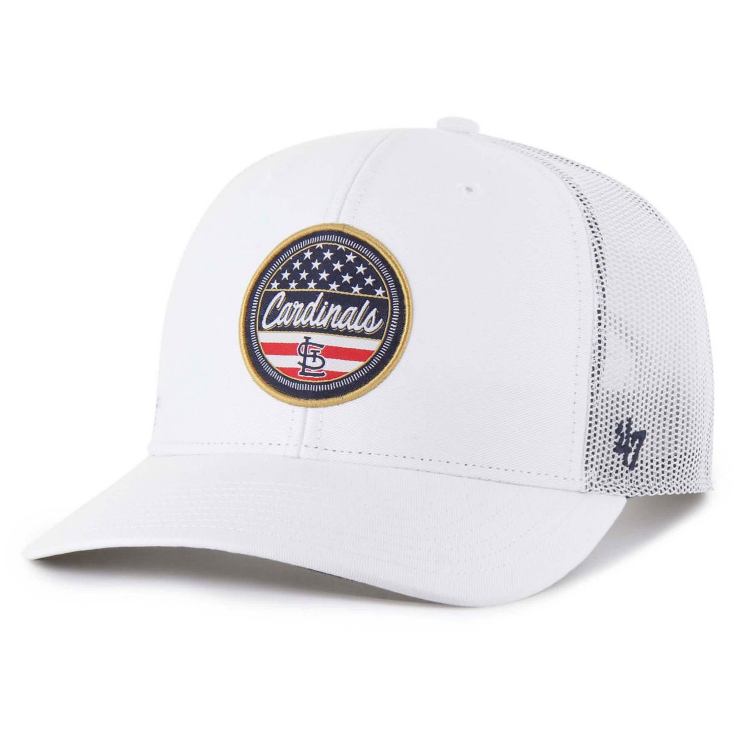 '47 St Louis Cardinals Homage Adjustable Trucker Hat - view number 1