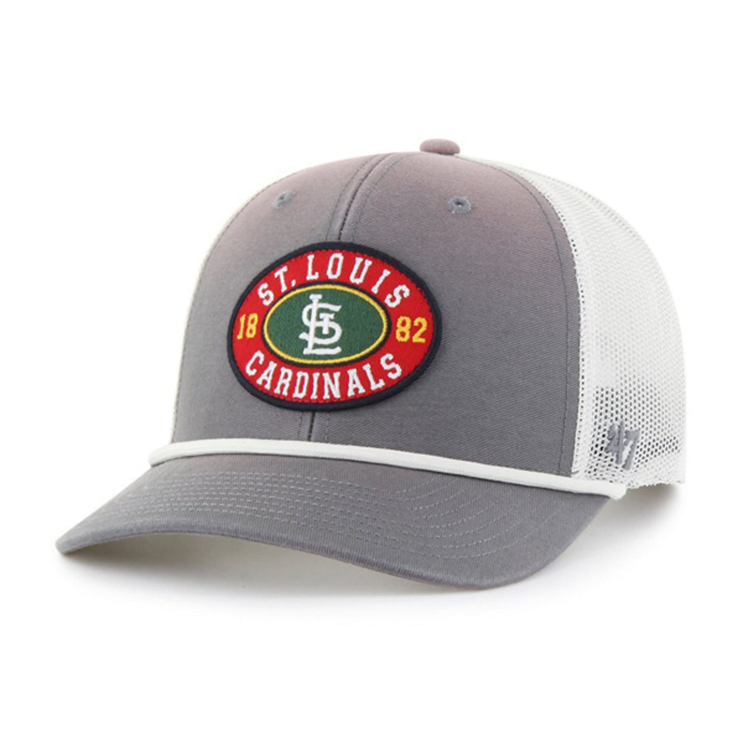 '47 St Louis Cardinals Tide Sweep Rope Trucker Adjustable Hat