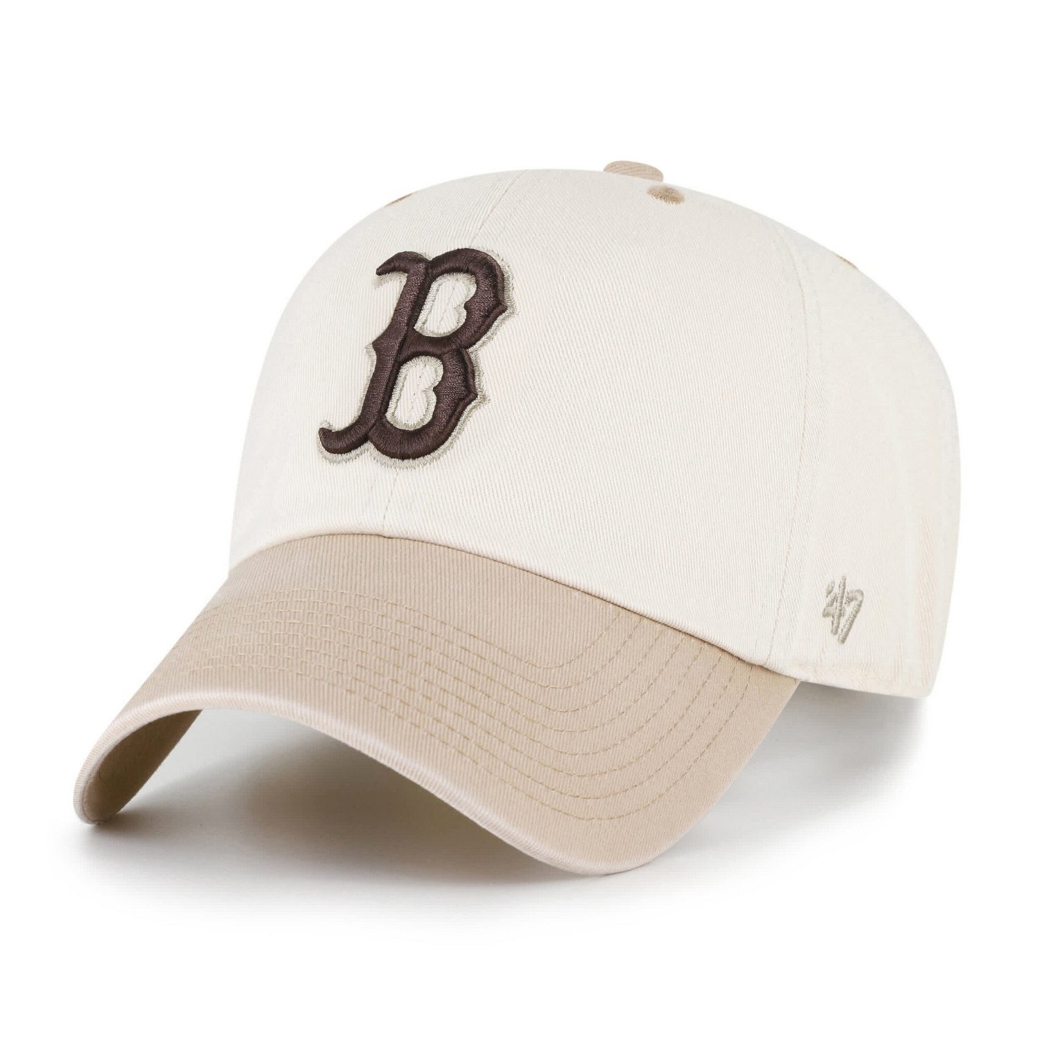 '47 Tan Boston Red Sox Neutral Terrain Clean Up Adjustable Hat