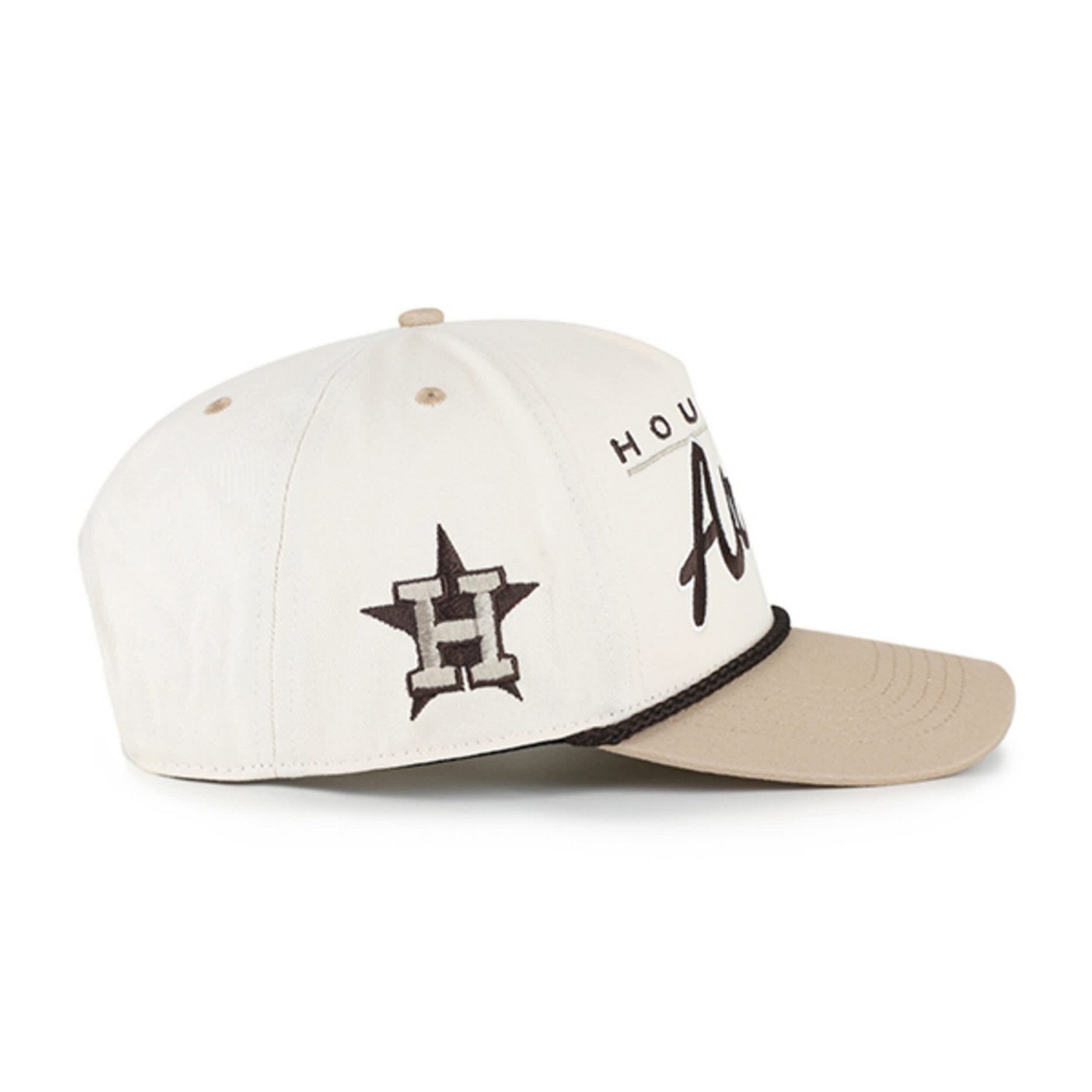 '47 Tan Houston Astros Neutral Terrain Hitch Rope Adjustable Hat - view number 4