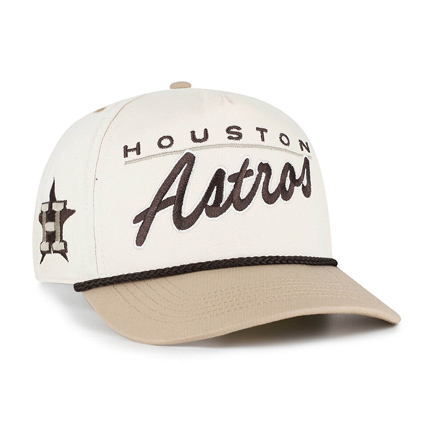 '47 Tan Houston Astros Neutral Terrain Hitch Rope Adjustable Hat