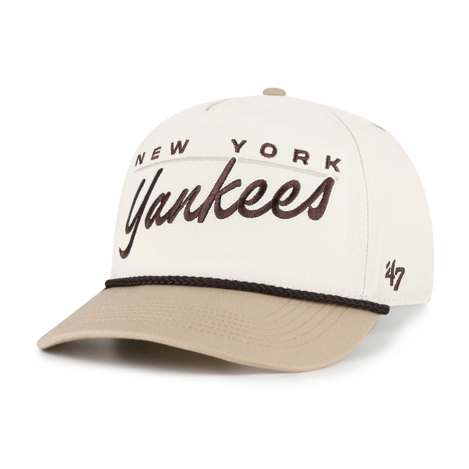 '47 Tan New York Yankees Neutral Terrain Hitch Rope Adjustable Hat - view number 2