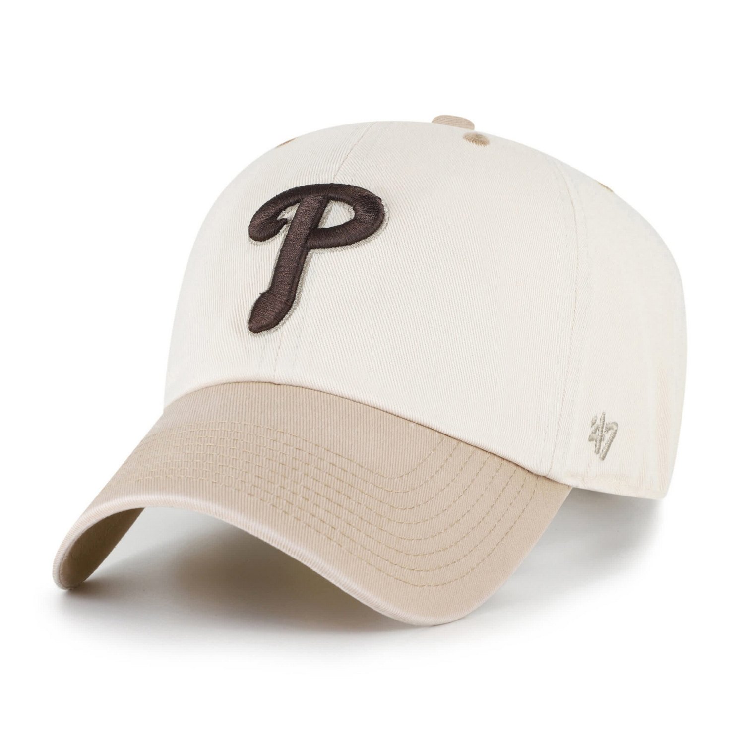 '47 Tan Philadelphia Phillies Neutral Terrain Clean Up Adjustable Hat