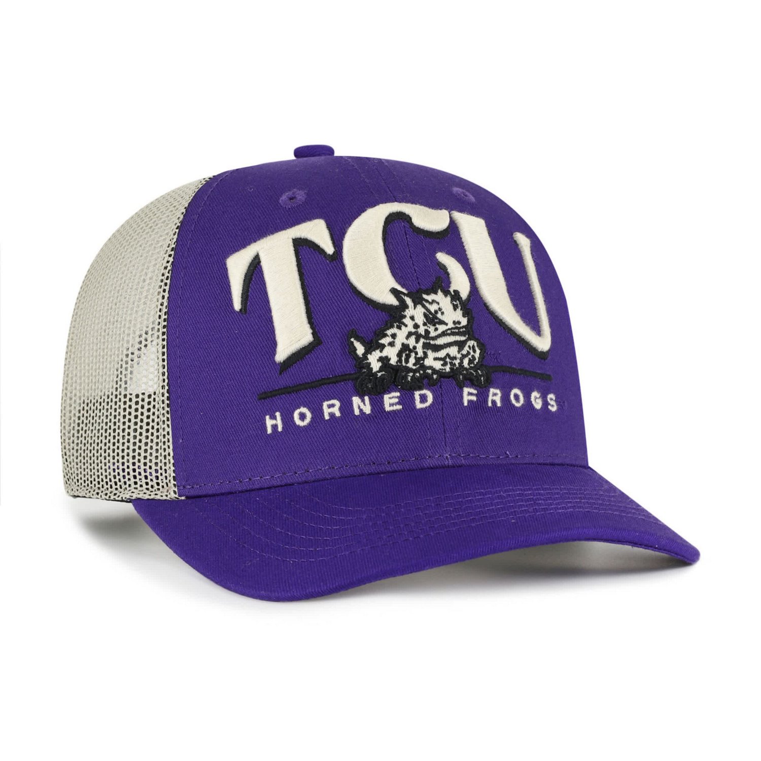 '47 TCU Horned Frogs Arid Adjustable Trucker Hat - view number 2