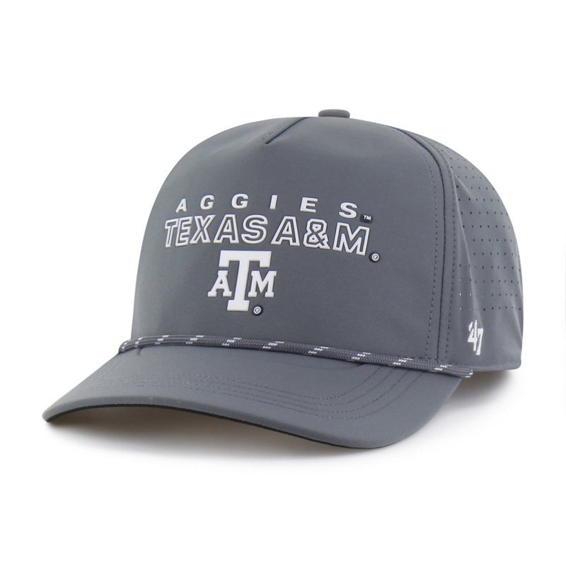 '47 Brand Men's Gray Texas A&M Aggies Forward Vent Hitch Rope Adjustable Hat - Gray