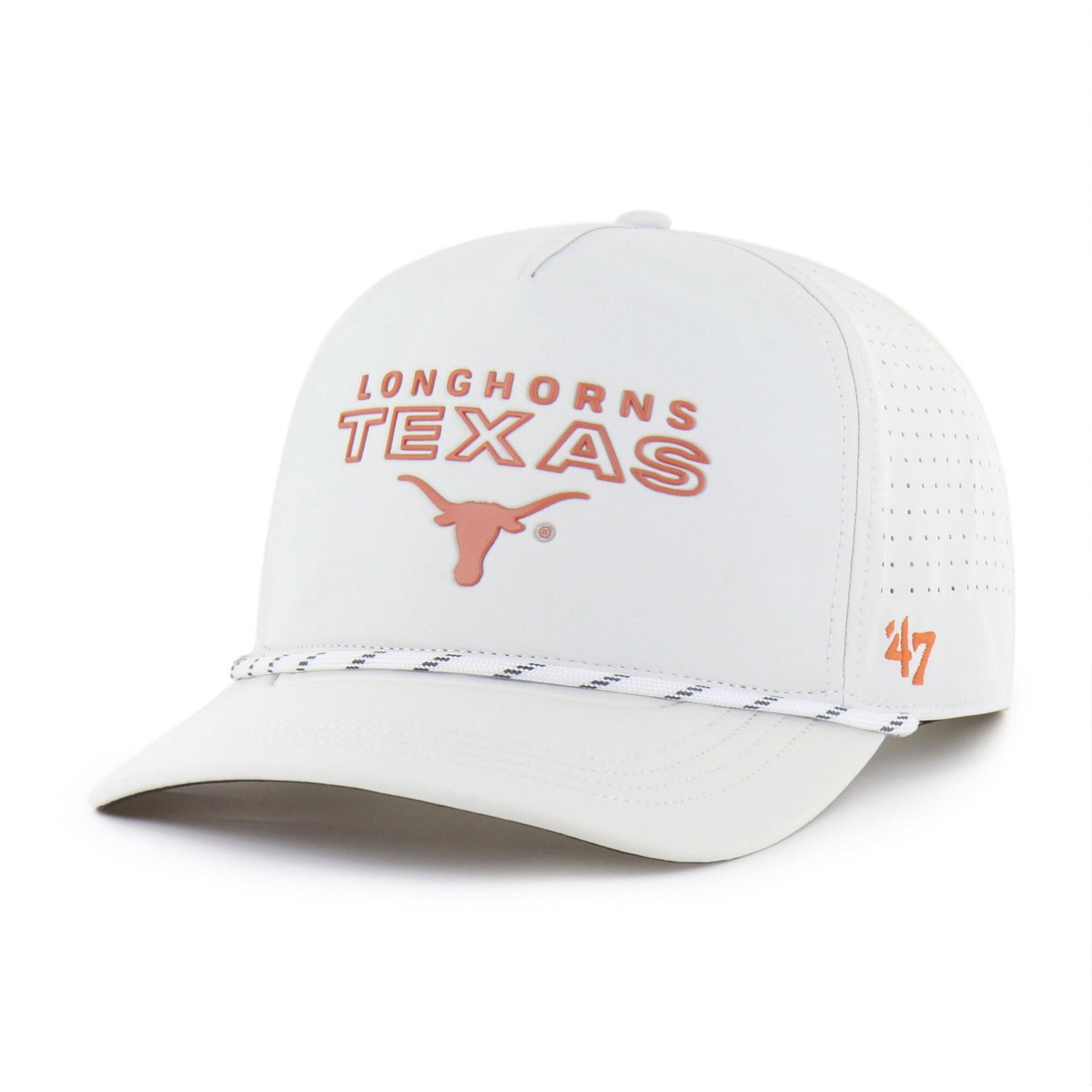 '47 Texas Longhorns Forward Vent Hitch Rope Adjustable Hat