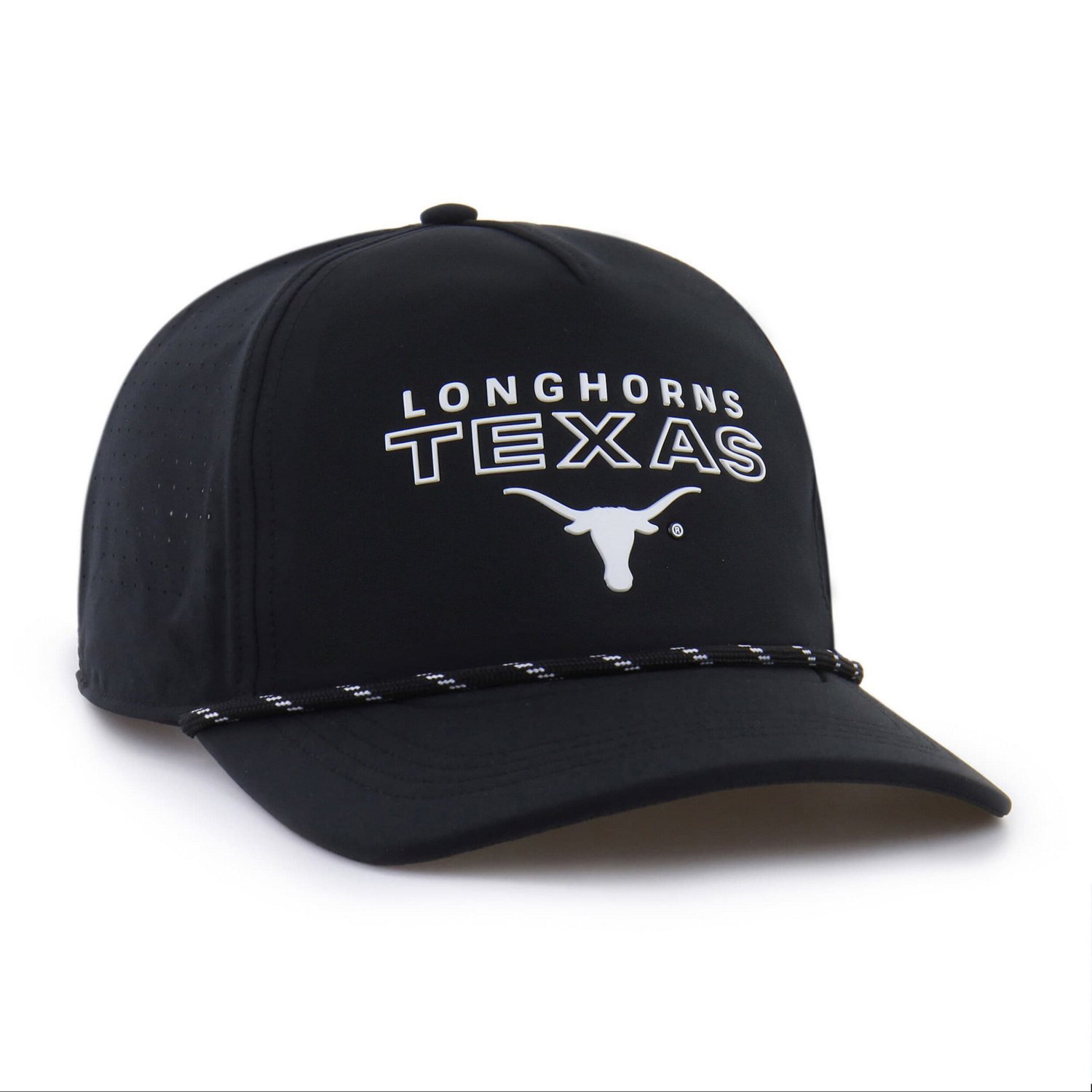 '47 Texas Longhorns Forward Vent Hitch Rope Adjustable Hat - view number 2