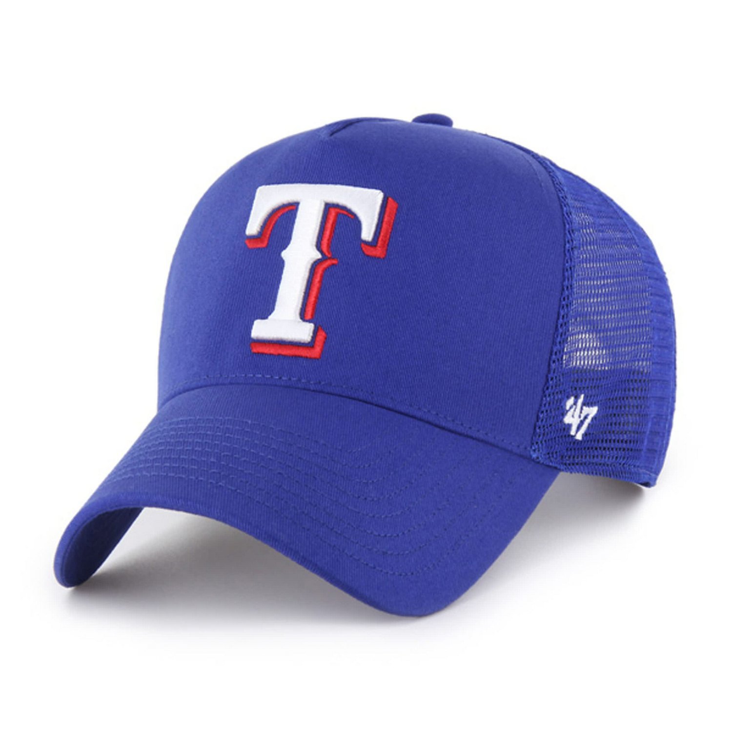 '47 Texas Rangers Ballpark Offside Adjustable Trucker Hat