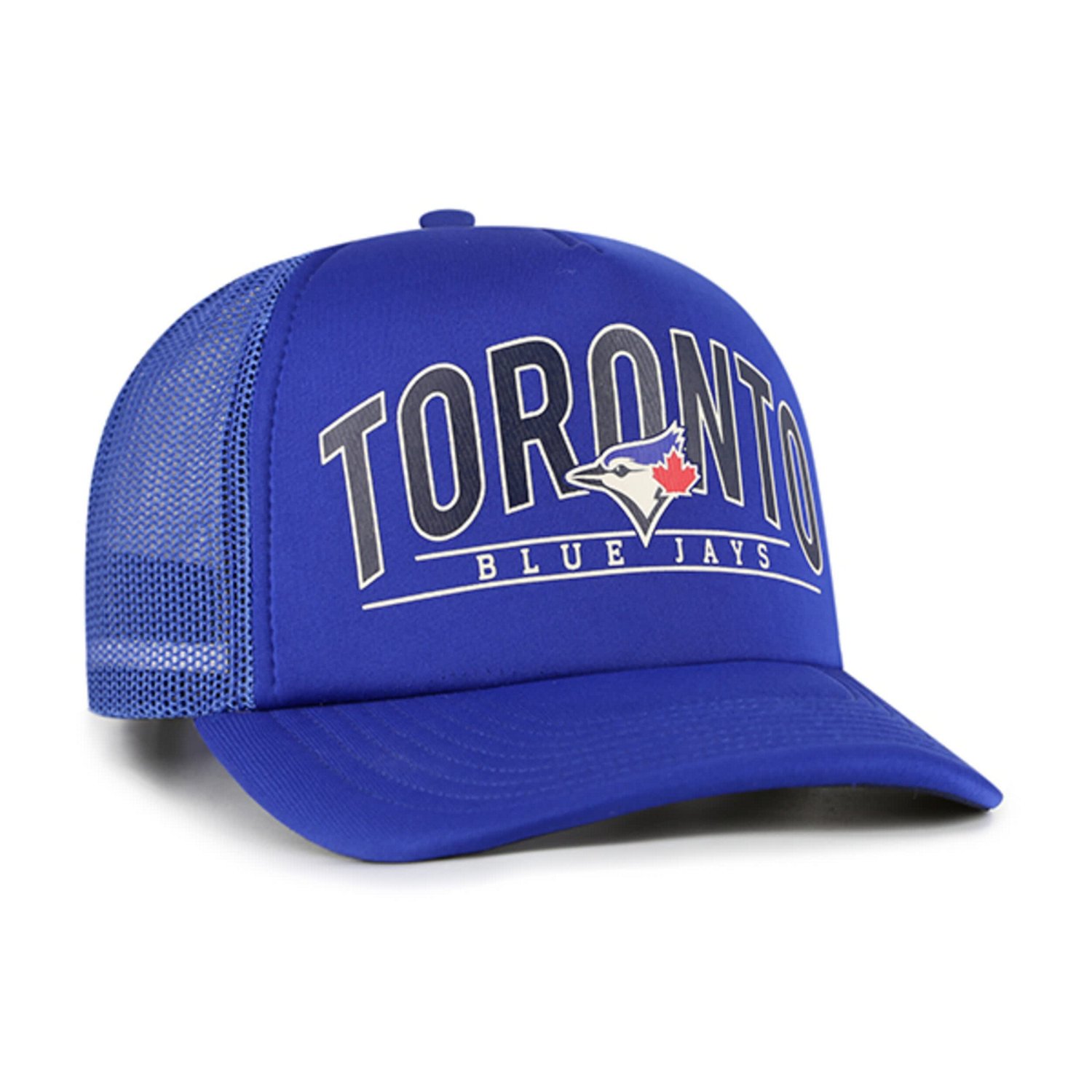 '47 Toronto Blue Jays Backhaul Foam Trucker Snapback Hat