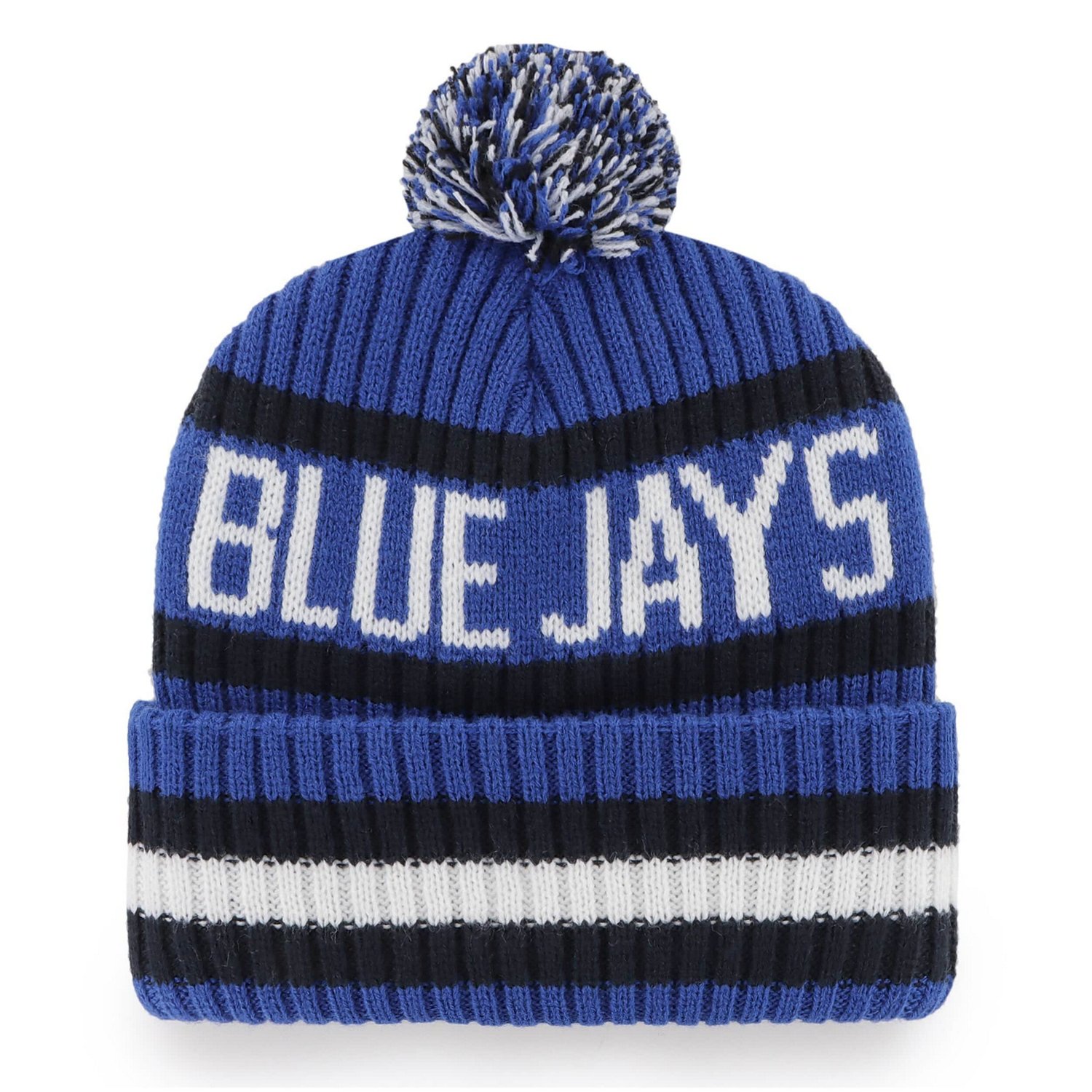 '47 Toronto Blue Jays Bering Cuffed Knit Hat with Pom - view number 2