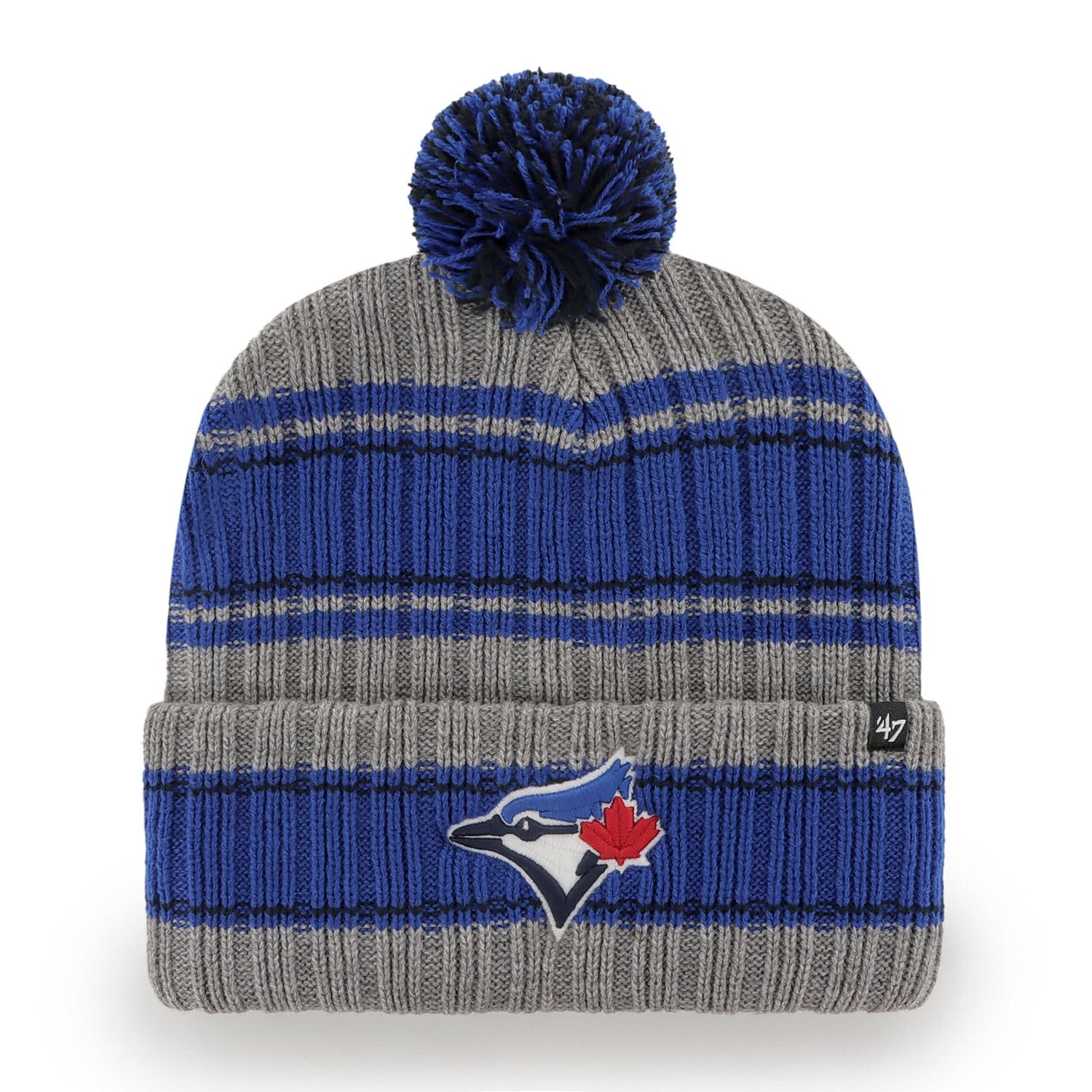 '47 Toronto Jays Rexford Cuffed Knit Hat with Pom