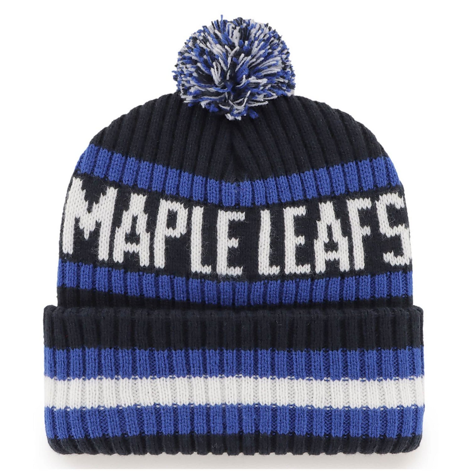 '47 Toronto Maple Leafs Bering Cuffed Knit Hat with Pom - view number 2
