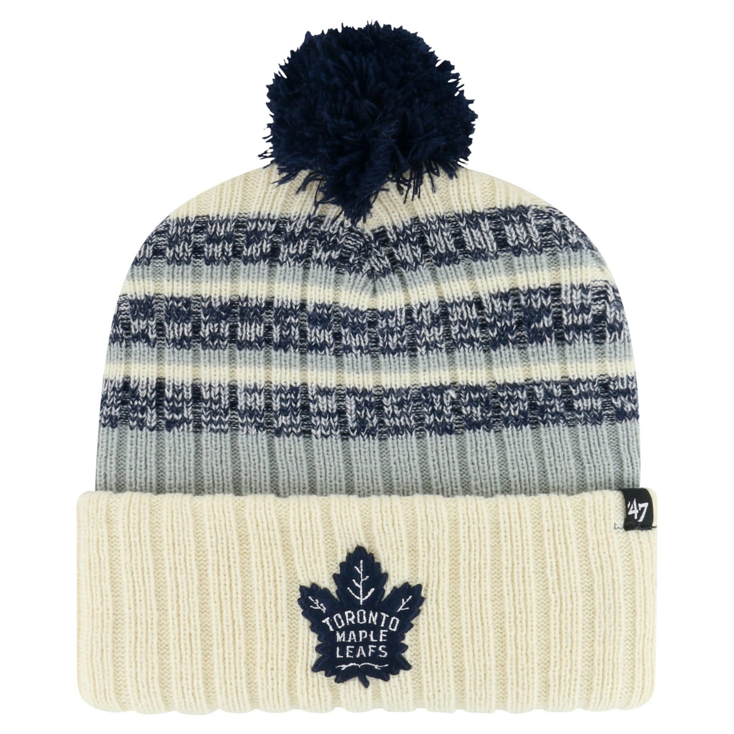 '47 Toronto Maple Leafs Tavern Cuffed Knit Hat with Pom                                                                          - view number 1