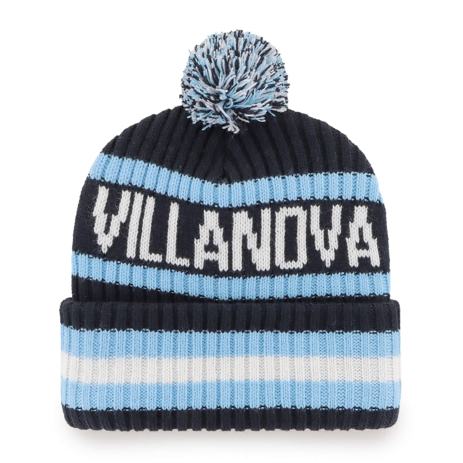 '47 Villanova Wildcats Bering Cuffed Knit Hat with Pom - view number 2