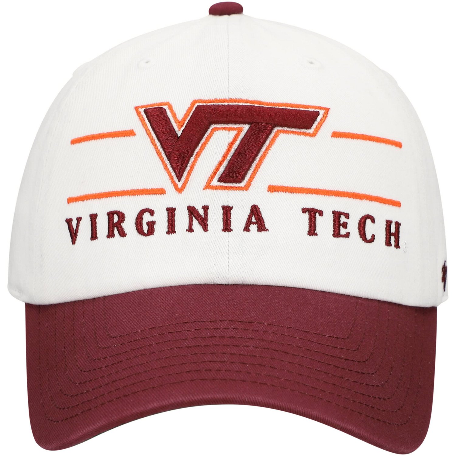 '47 Virginia Tech Hokies Gridiron Clean Up Adjustable Hat - view number 2
