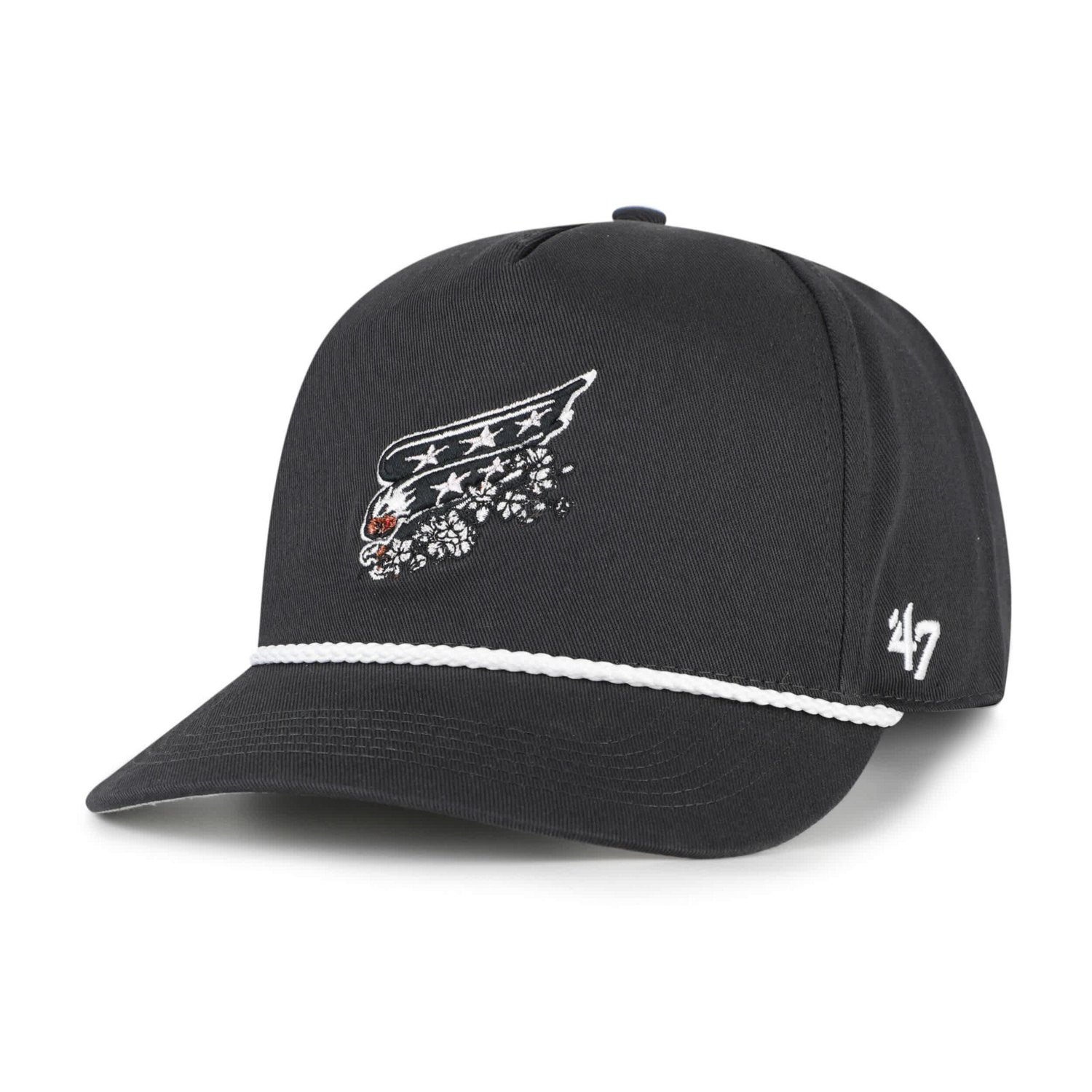 '47 Washington Capitals Cherry Blossom Rope Hitch Adjustable Hat