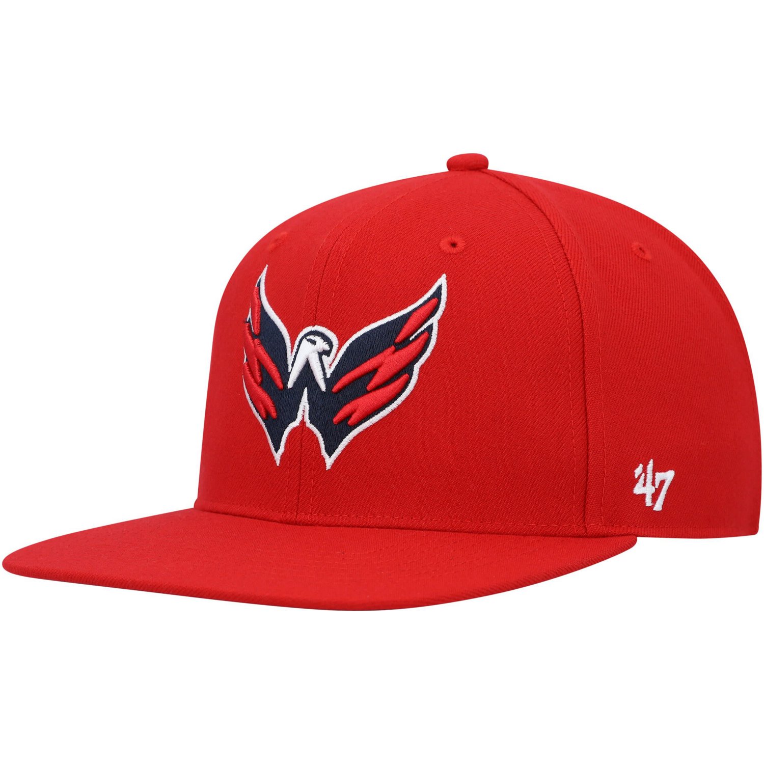 '47 Washington Capitals Sure Shot Captain Snapback Hat                                                                           - view number 3