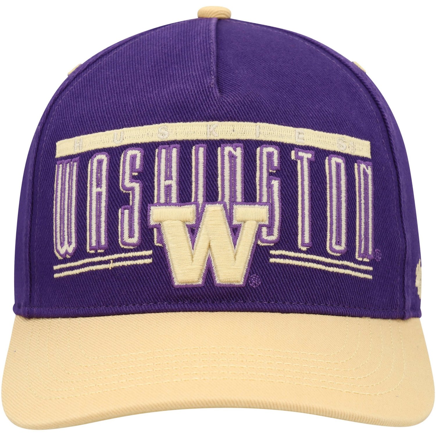 '47 Washington Huskies Double Header Hitch Adjustable Hat                                                                        - view number 2