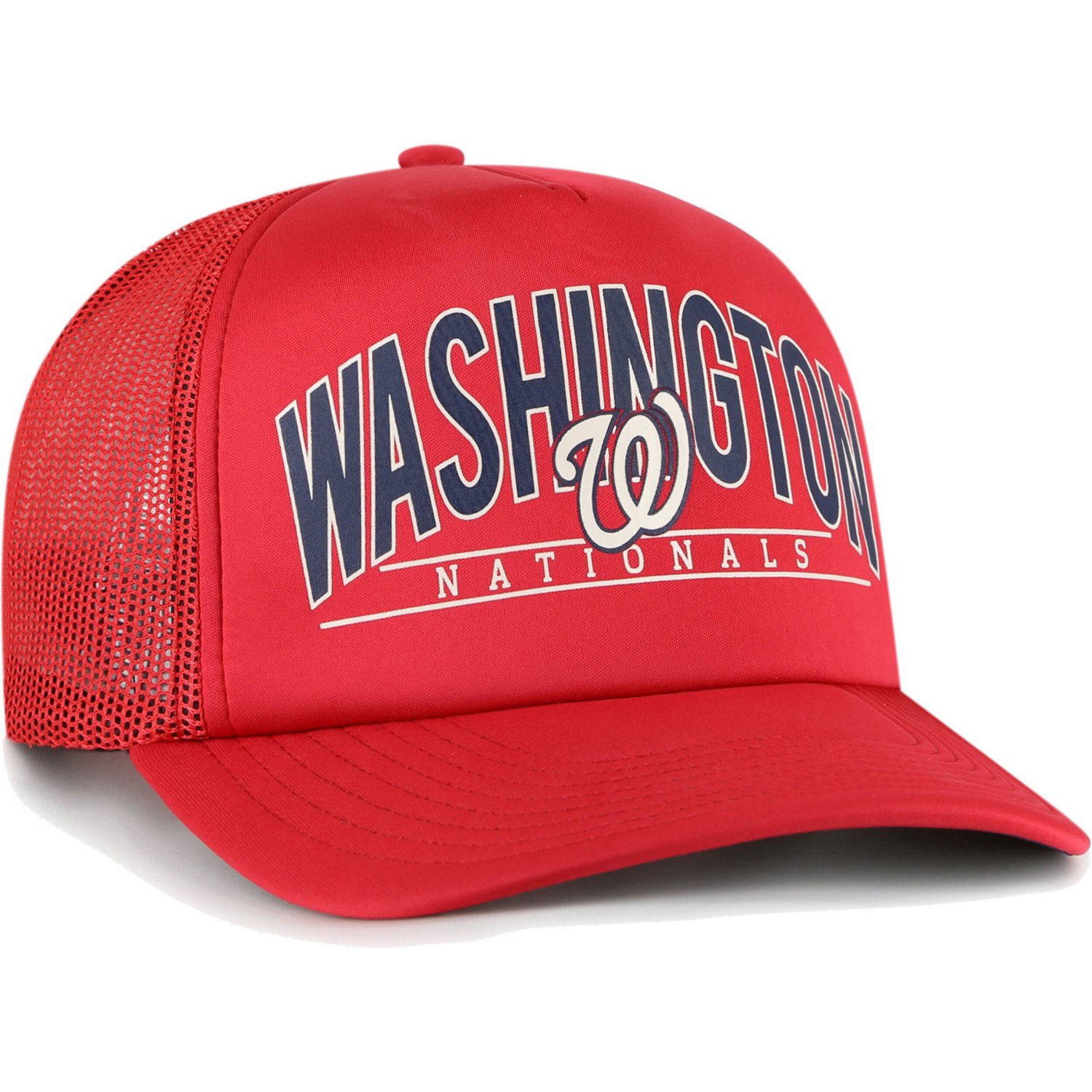 '47 Washington Nationals Backhaul Foam Trucker Snapback Hat                                                                      - view number 2