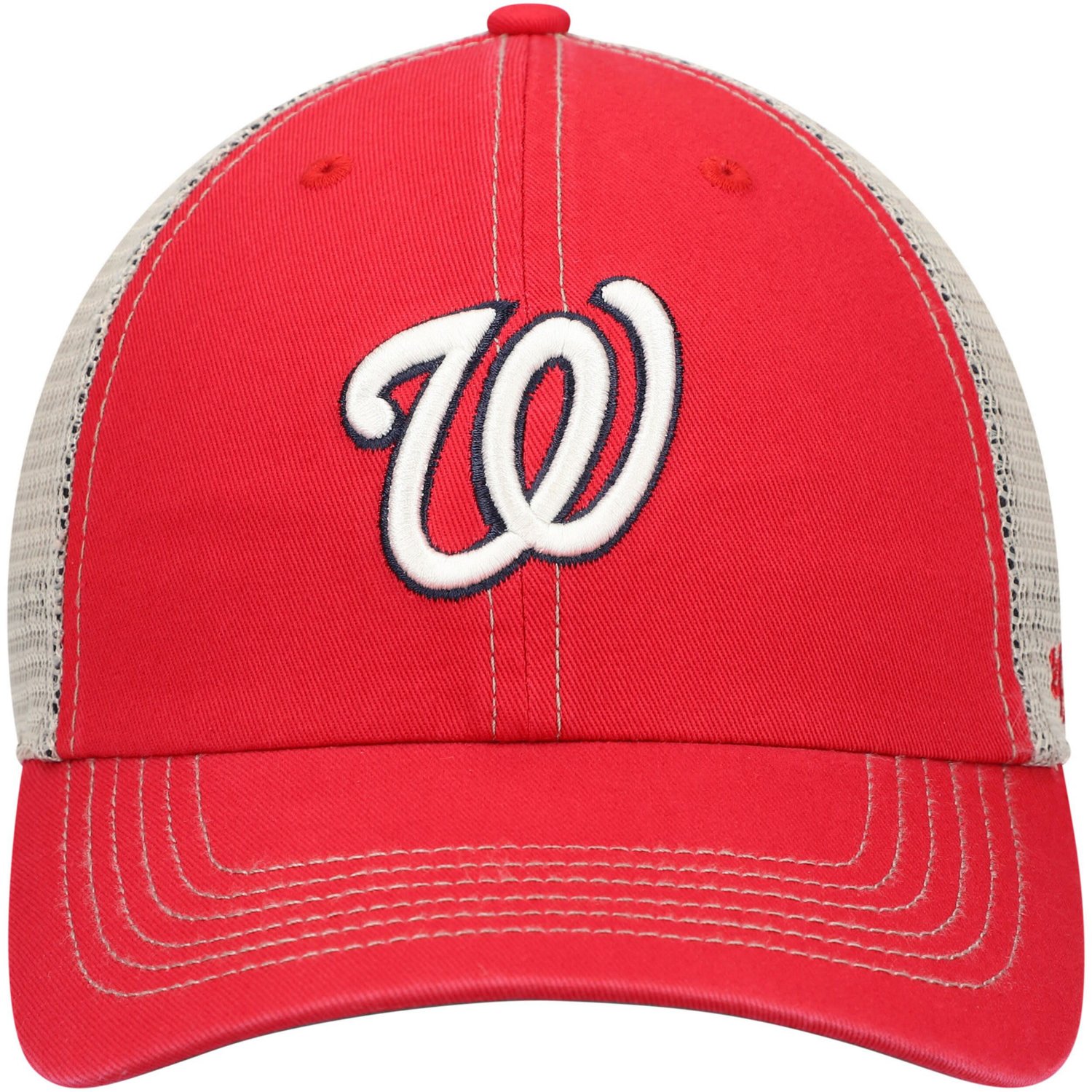 '47 Washington Nationals Trawler Clean Up Trucker Snapback Hat                                                                   - view number 2