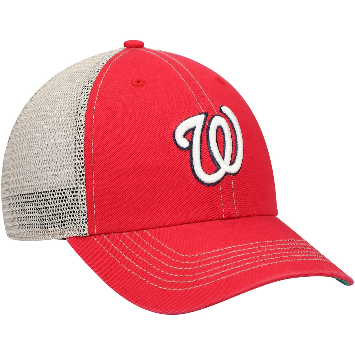 '47 Washington Nationals Trawler Clean Up Trucker Snapback Hat                                                                   - view number 3
