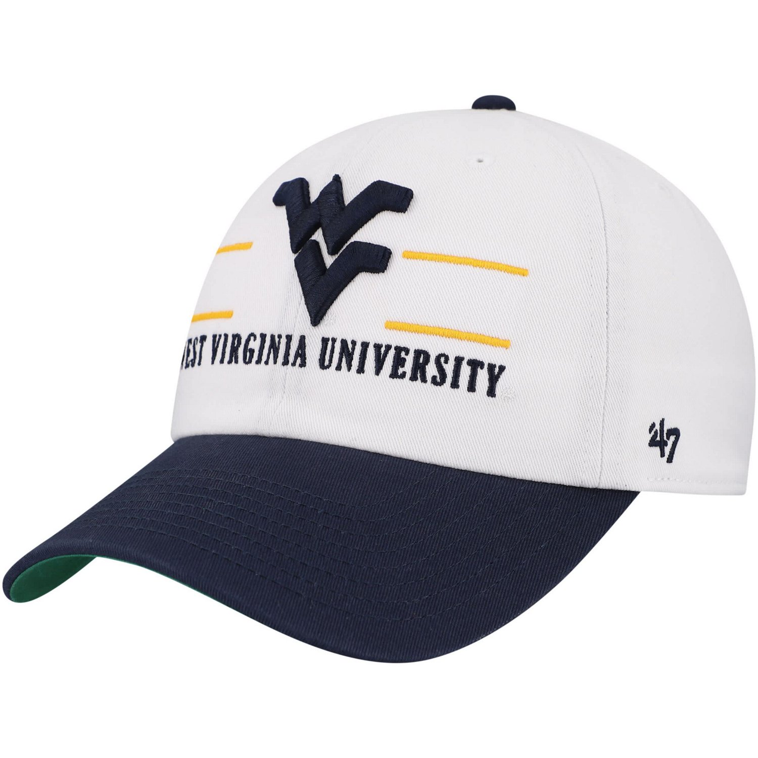 '47 West Virginia Mountaineers Gridiron Clean Up Adjustable Hat