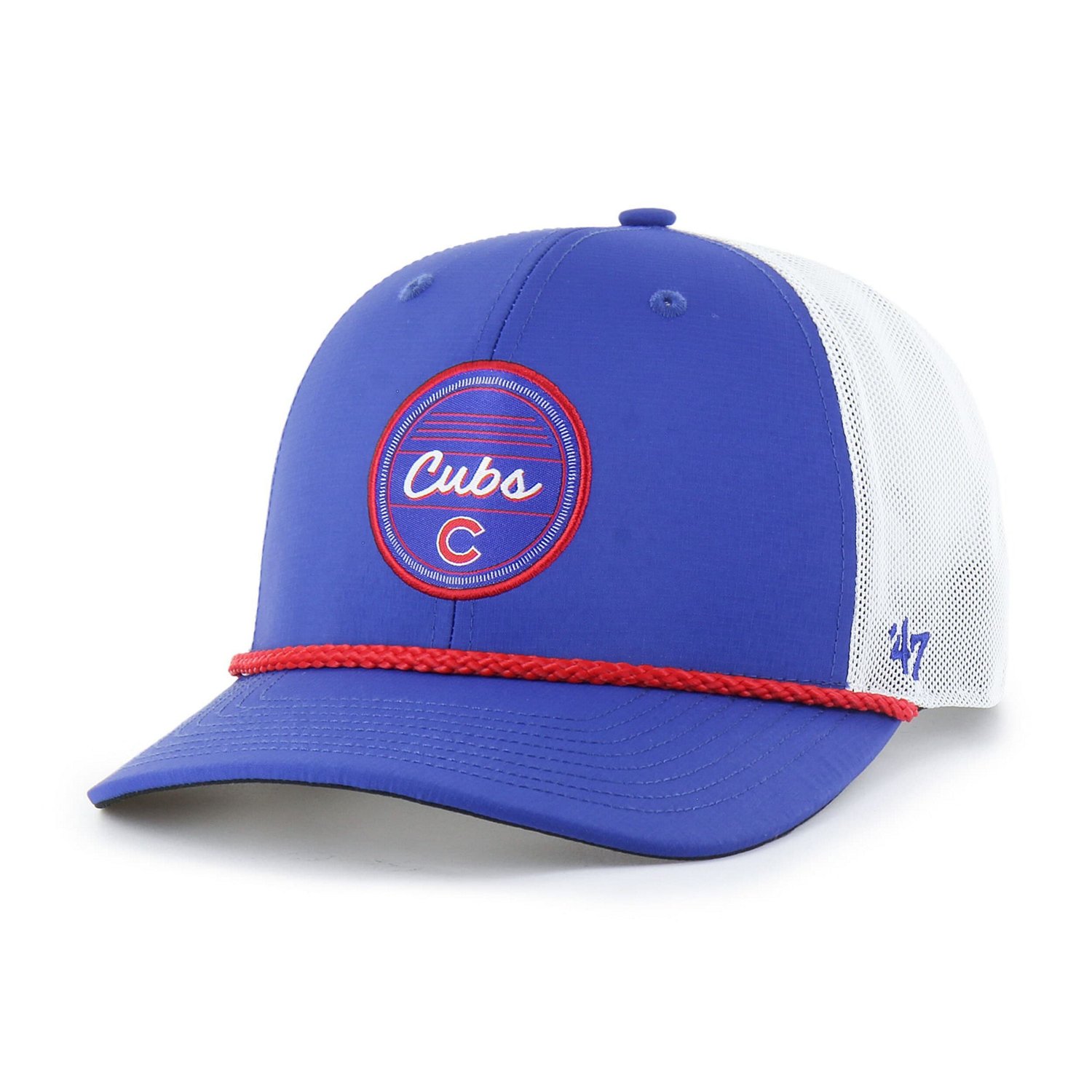 '47 White Chicago Cubs Fairway Trucker Adjustable Hat - view number 1