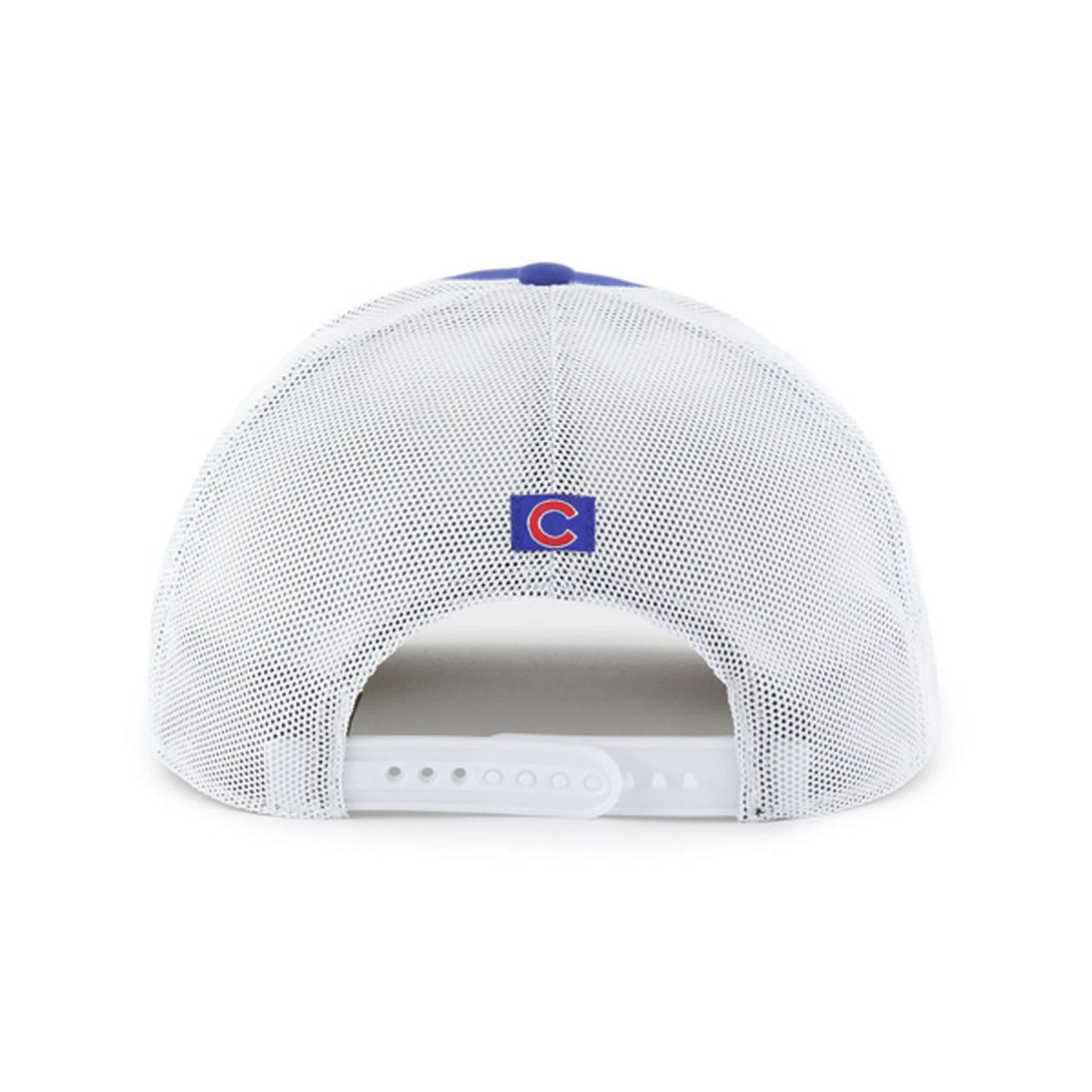 '47 White Chicago Cubs Scratch Adjustable Trucker Hat - view number 2