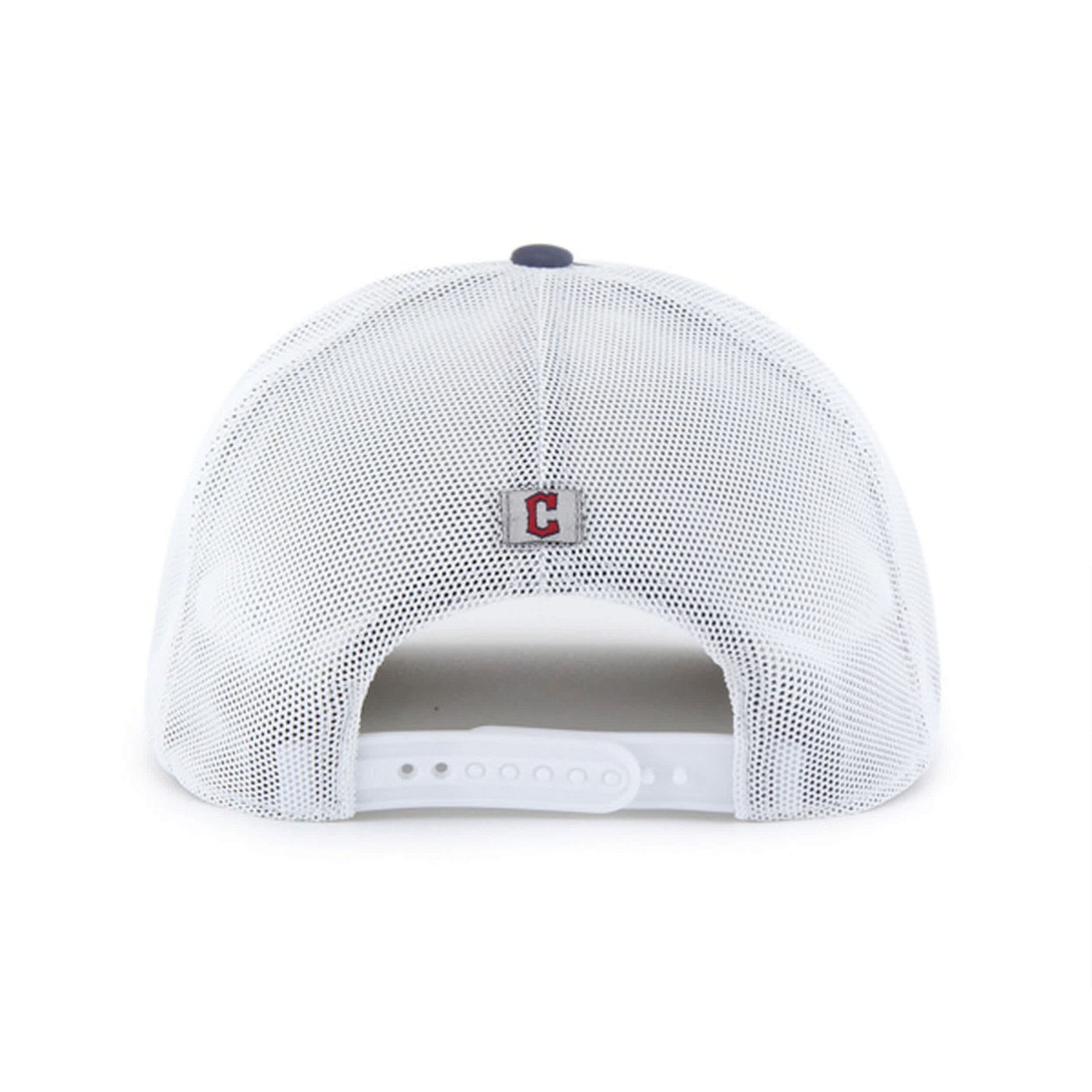 '47 White Cleveland Guardians Scratch Adjustable Trucker Hat                                                                     - view number 2