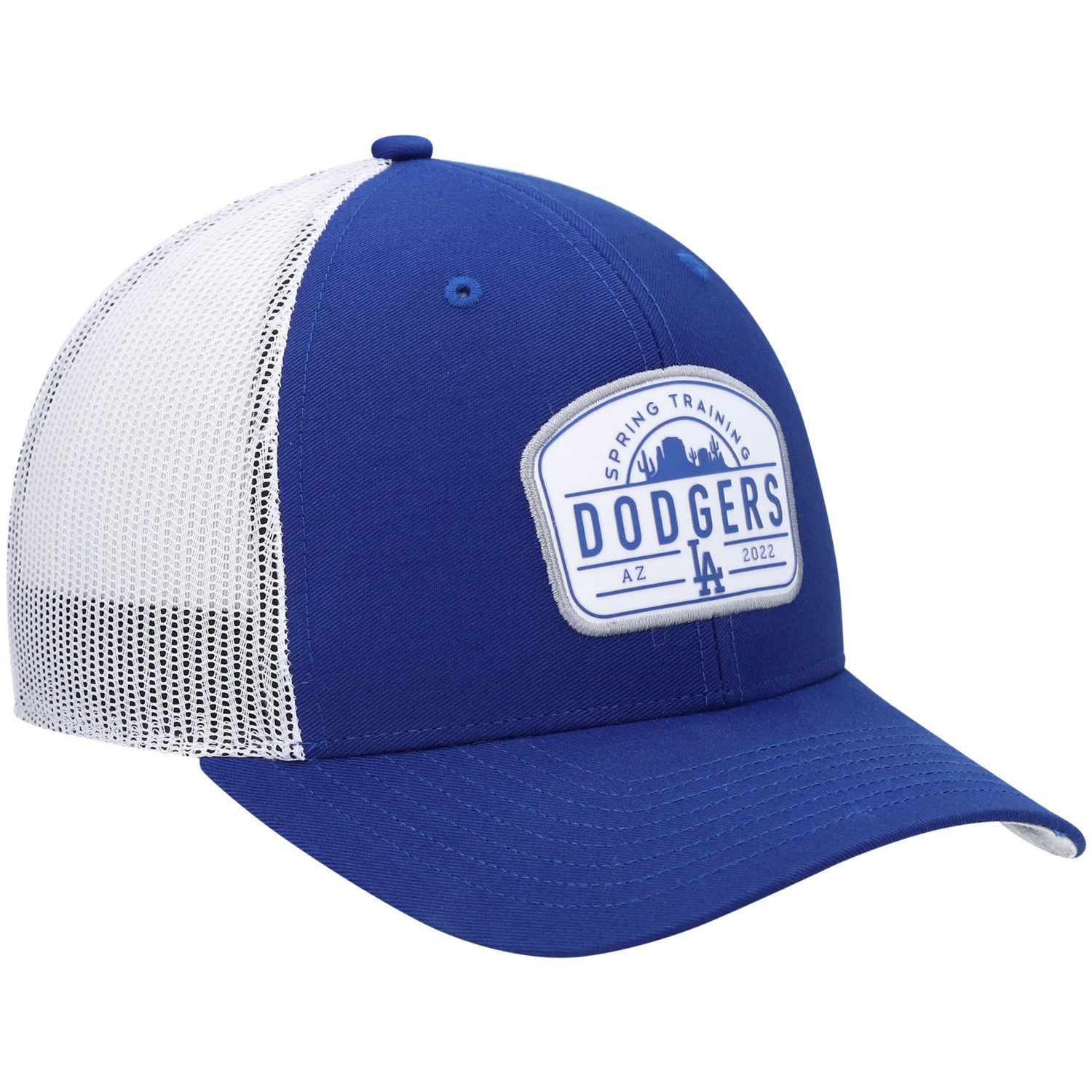 '47 White Los Angeles Dodgers 2022 Spring Training Panorama Trucker Snapback Hat