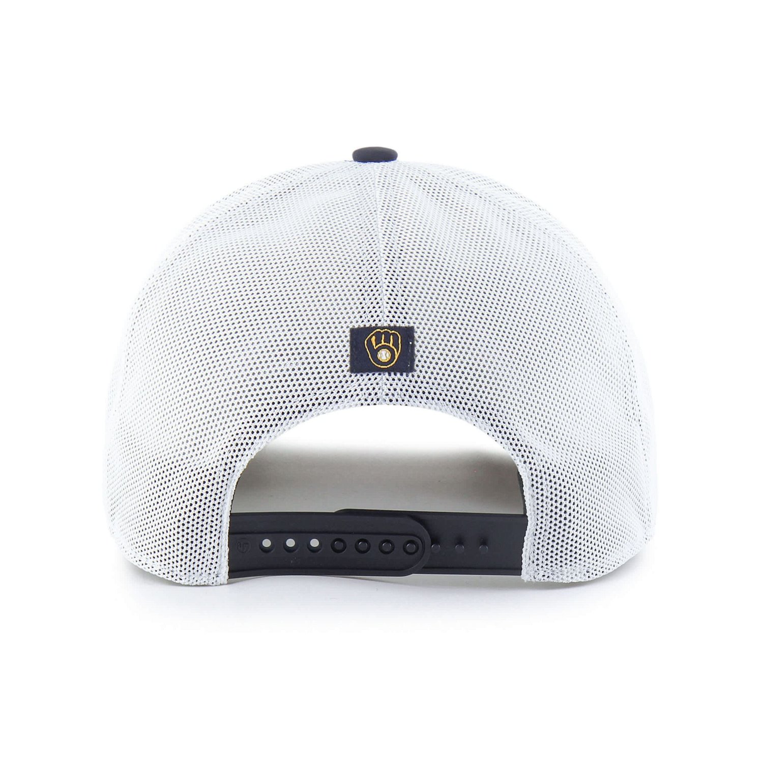 '47 White Milwaukee Brewers Fairway Trucker Adjustable Hat - view number 2