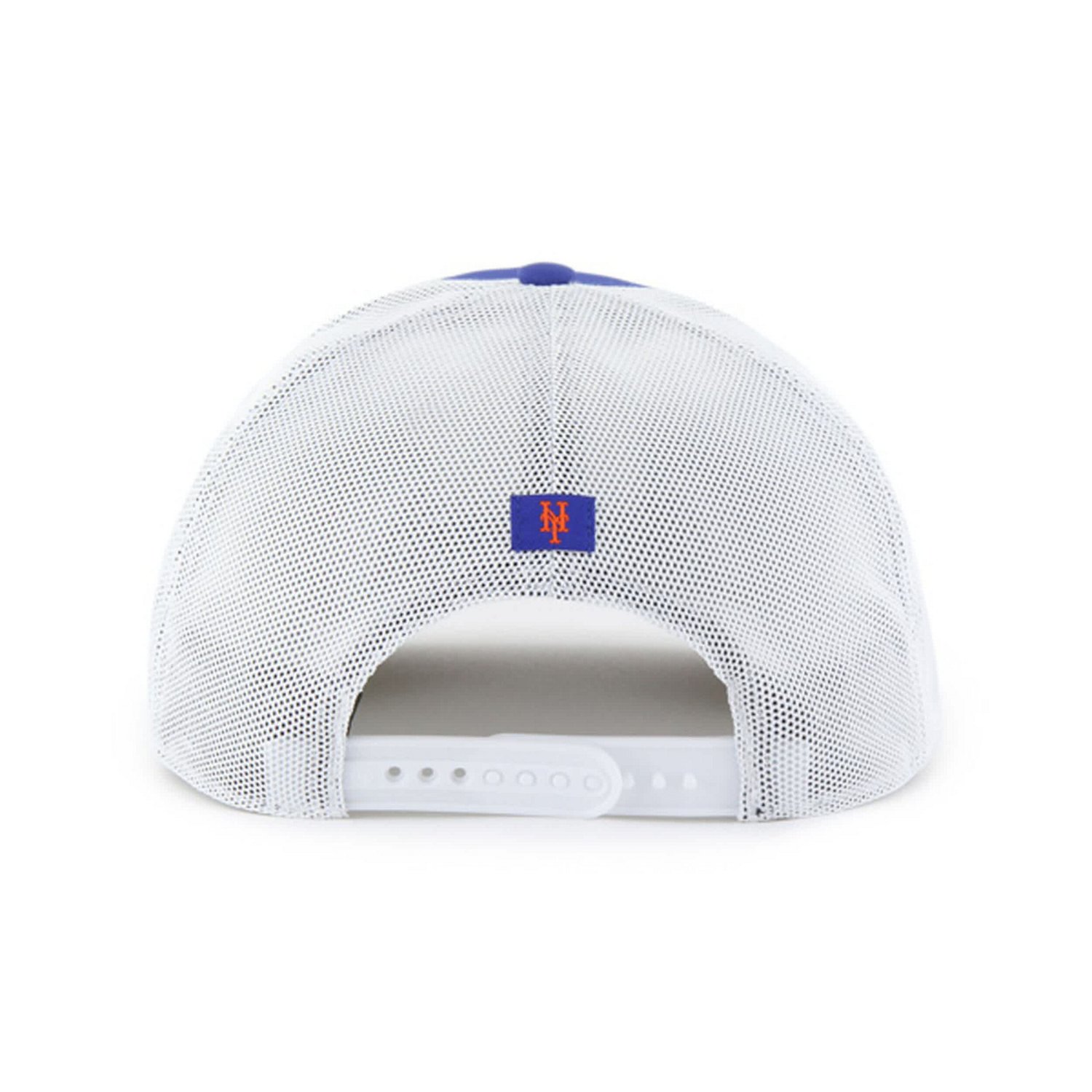 '47 White New York Mets Scratch Adjustable Trucker Hat - view number 2