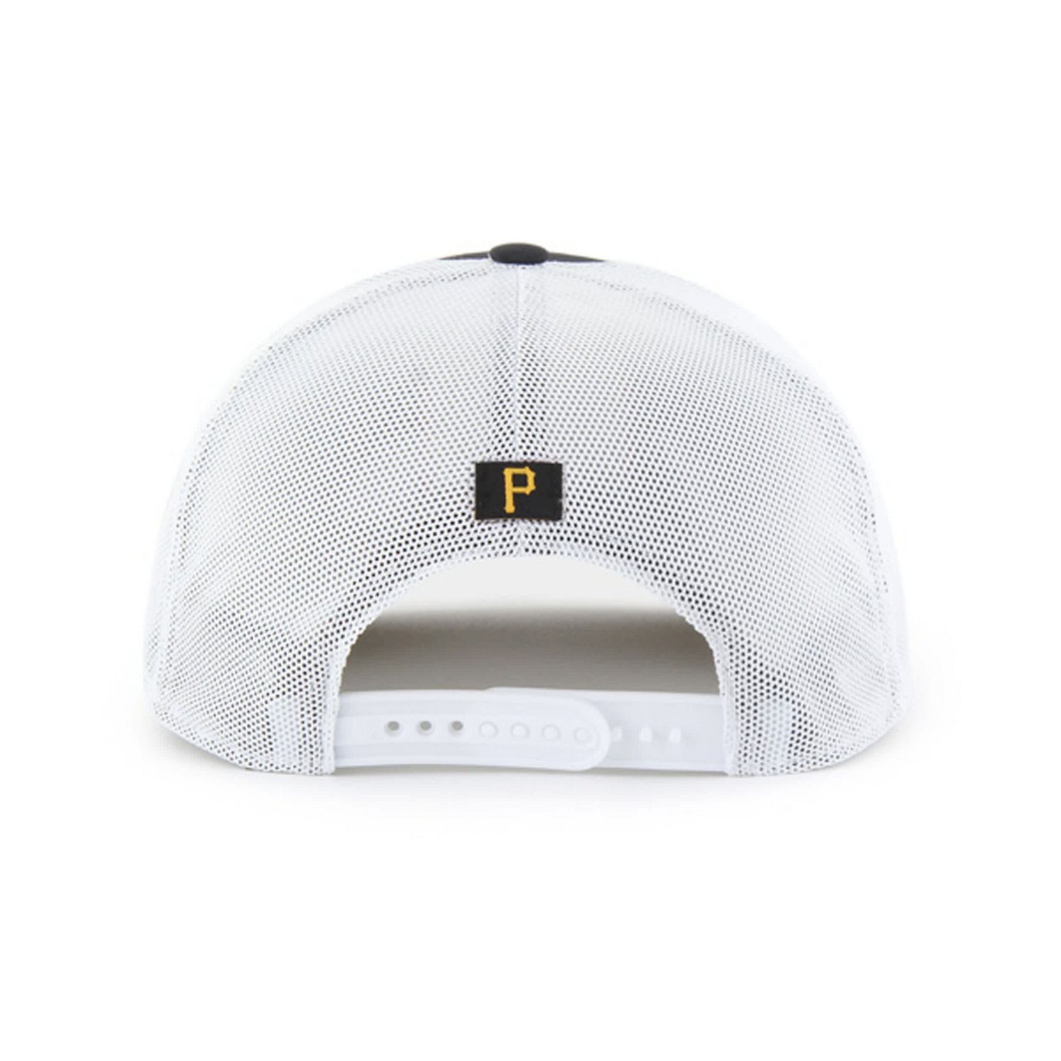 '47 White Pittsburgh Pirates Scratch Adjustable Trucker Hat - view number 2