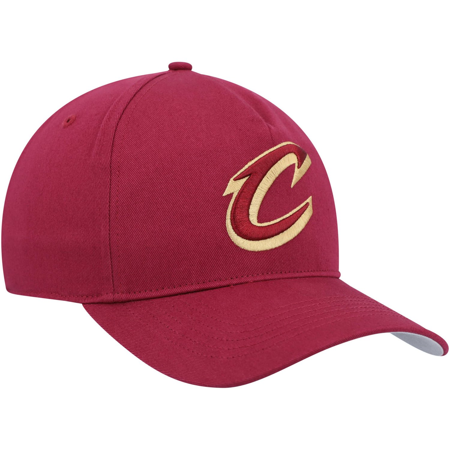 '47 Wine Cleveland Cavaliers Hitch Snapback Hat - view number 3